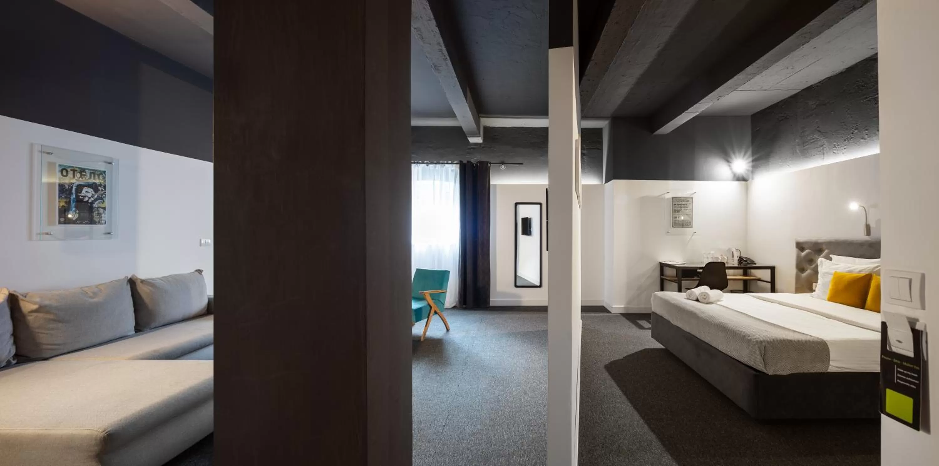 Living room, Bed in Hotel Bohemian Garni - Skadarlija