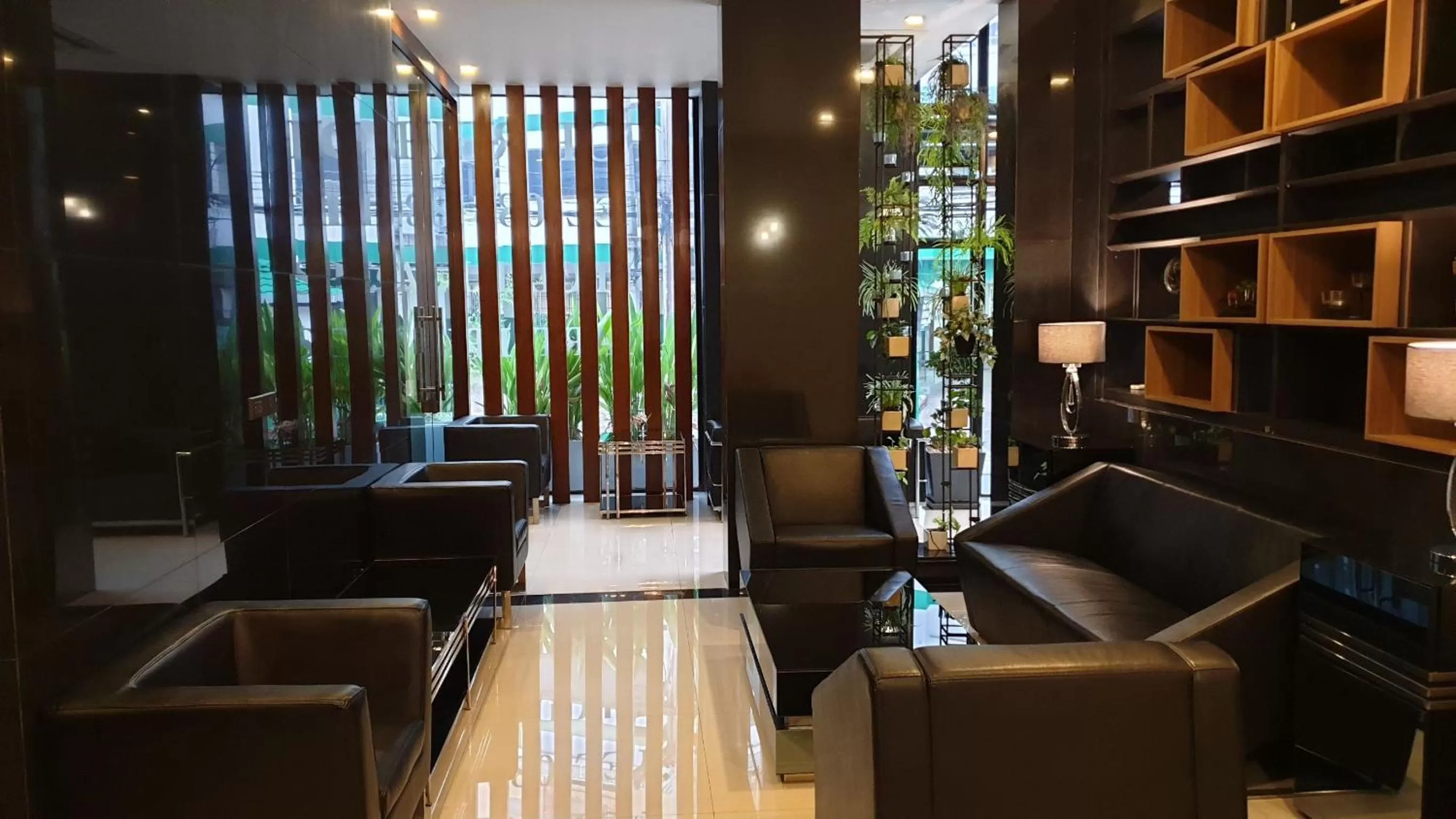 Seating area in The Sriracha Residence