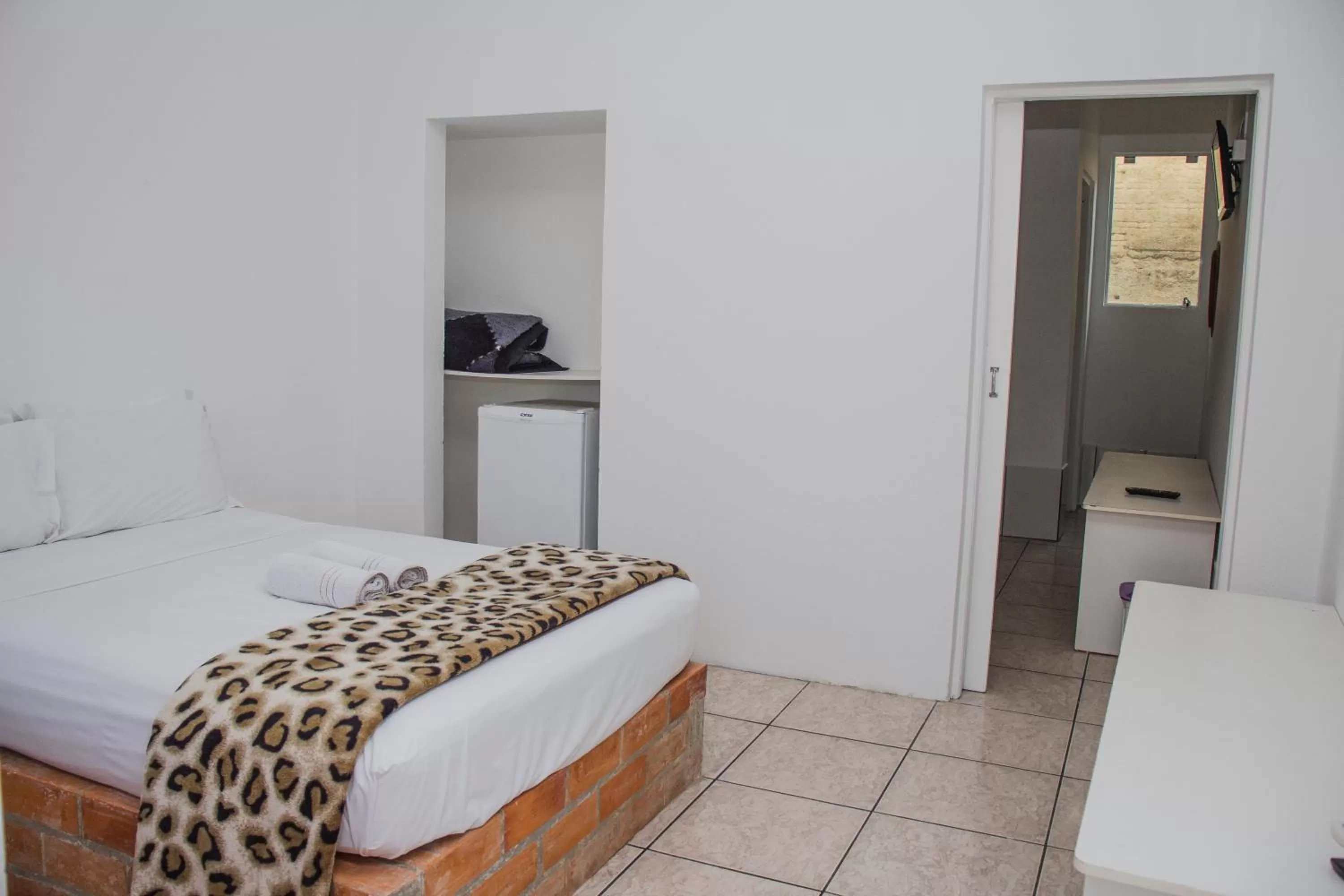 Bed in Pousada Marinamarela