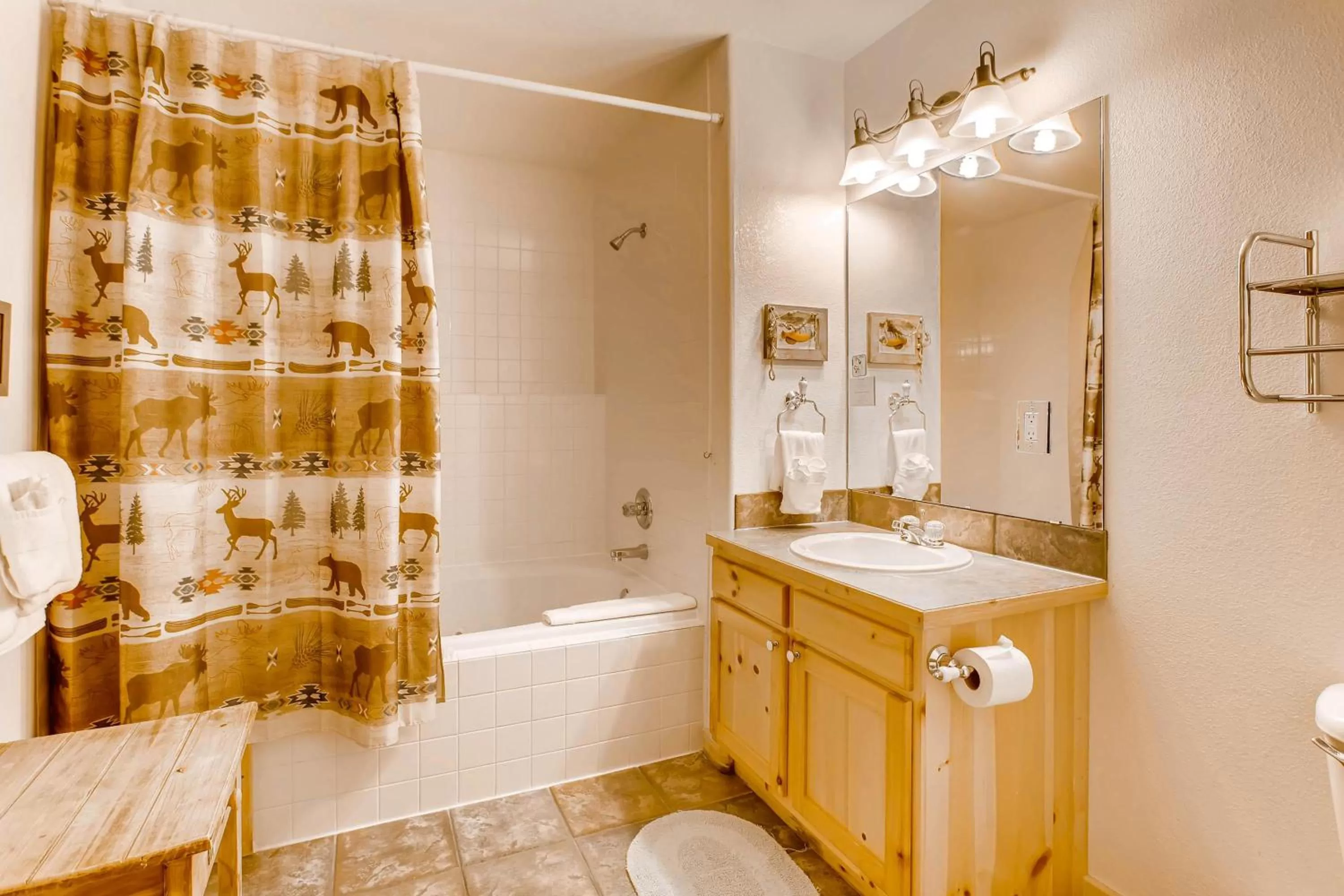 Bathroom in Estes Park Condos