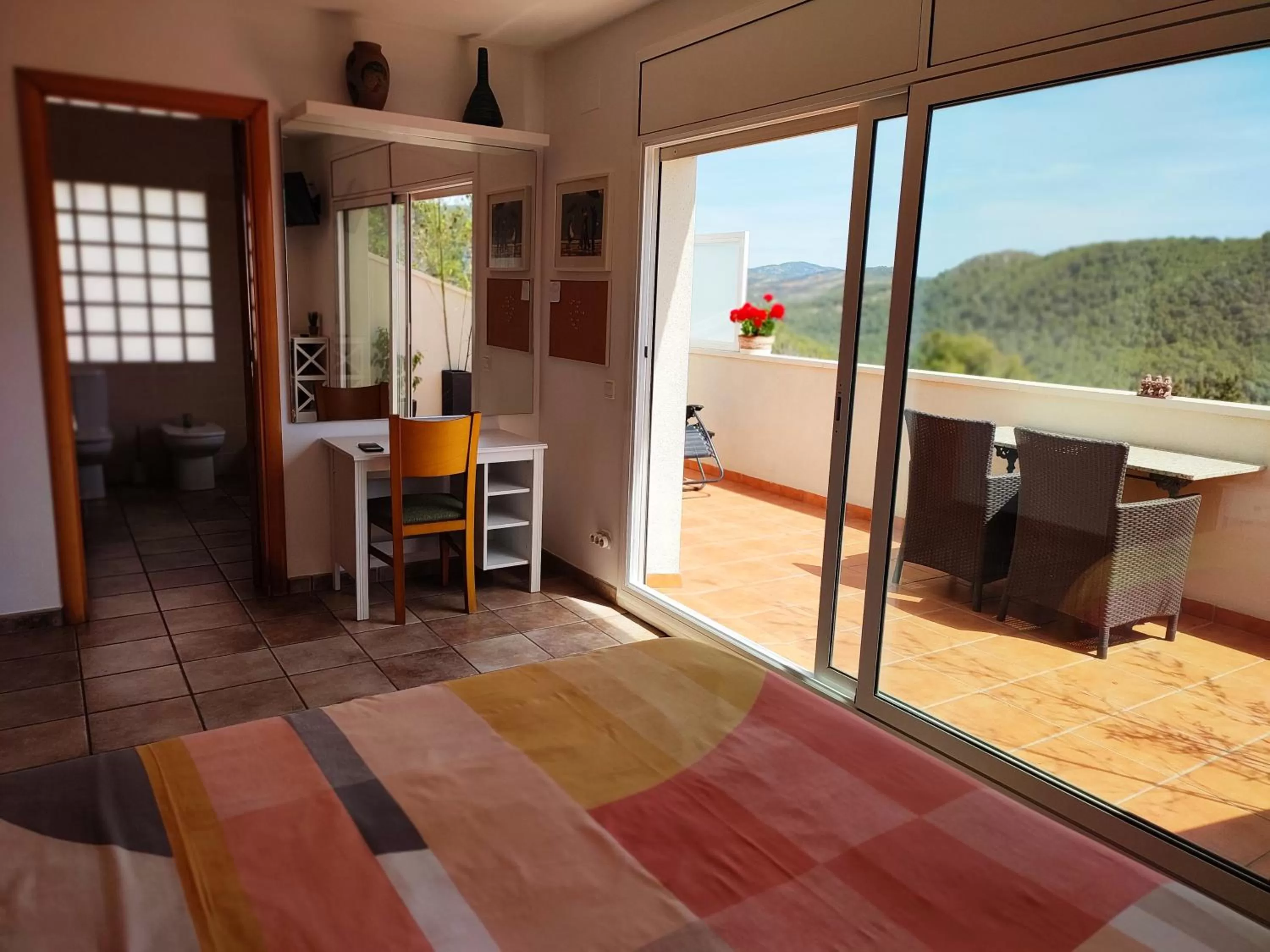 Photo of the whole room in Olivella Bed&breakfast