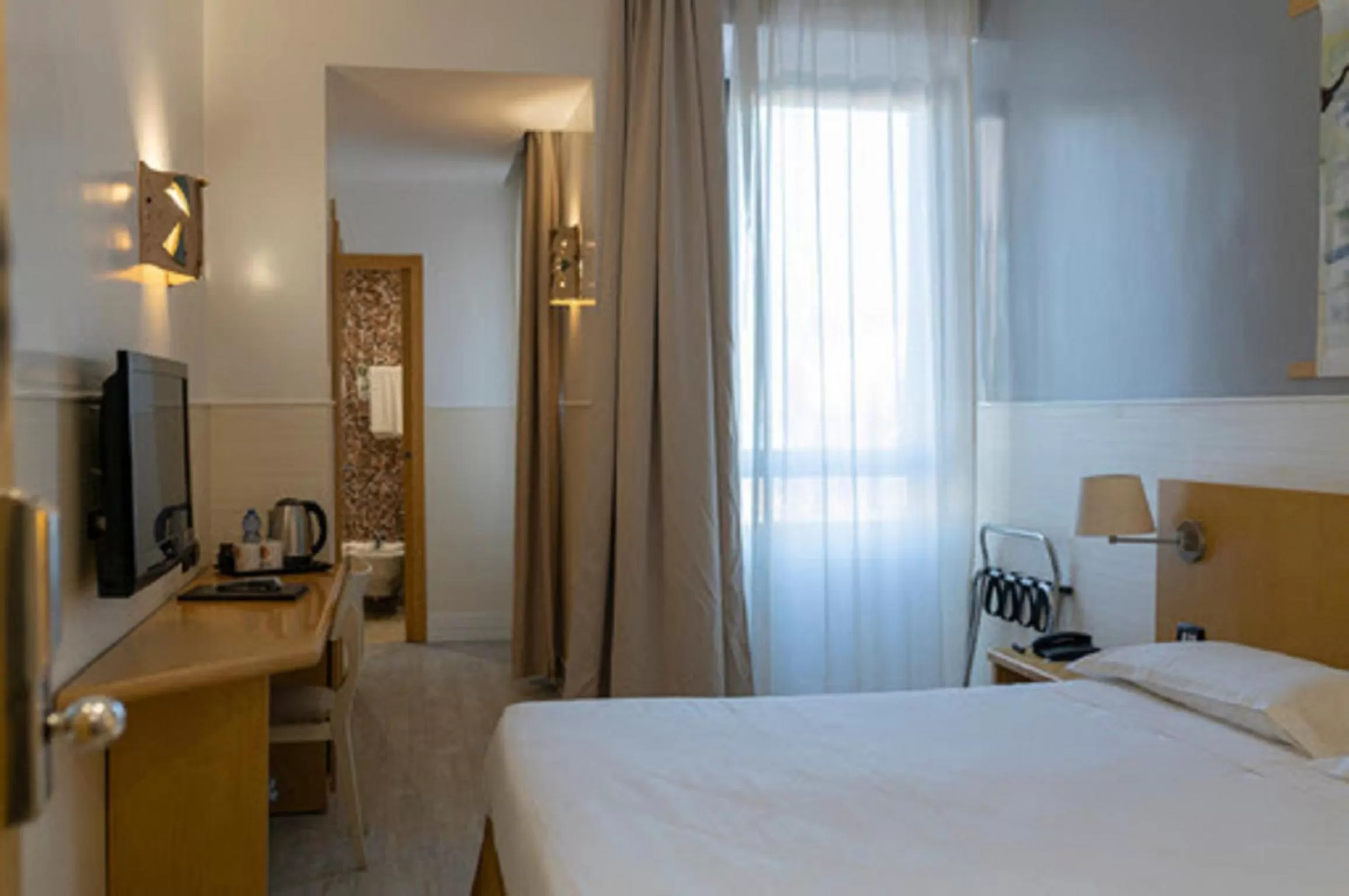 Bedroom, Bed in Hotel Aphrodite