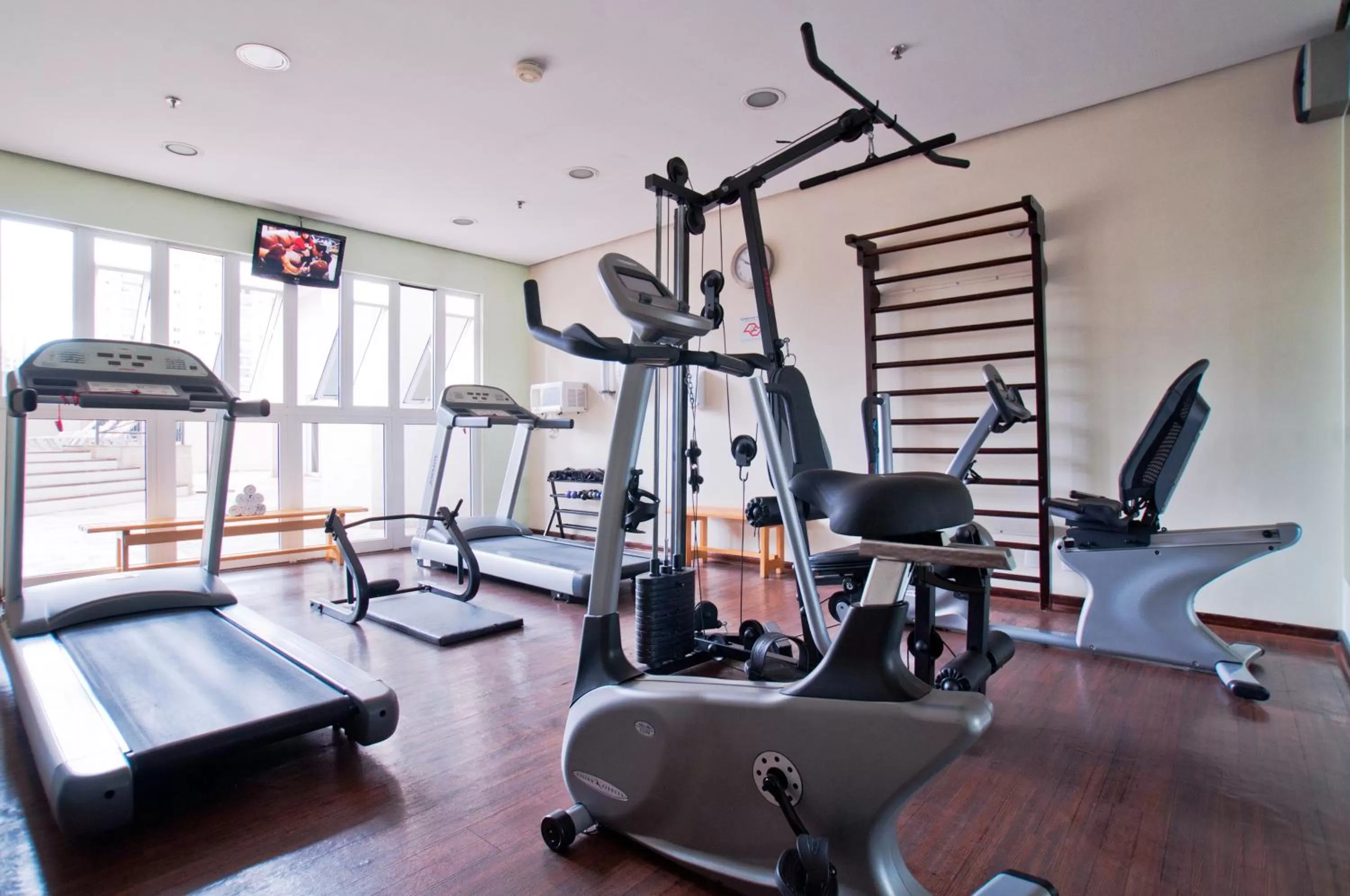 Fitness centre/facilities in Blue Tree Towers All Suites Santo André