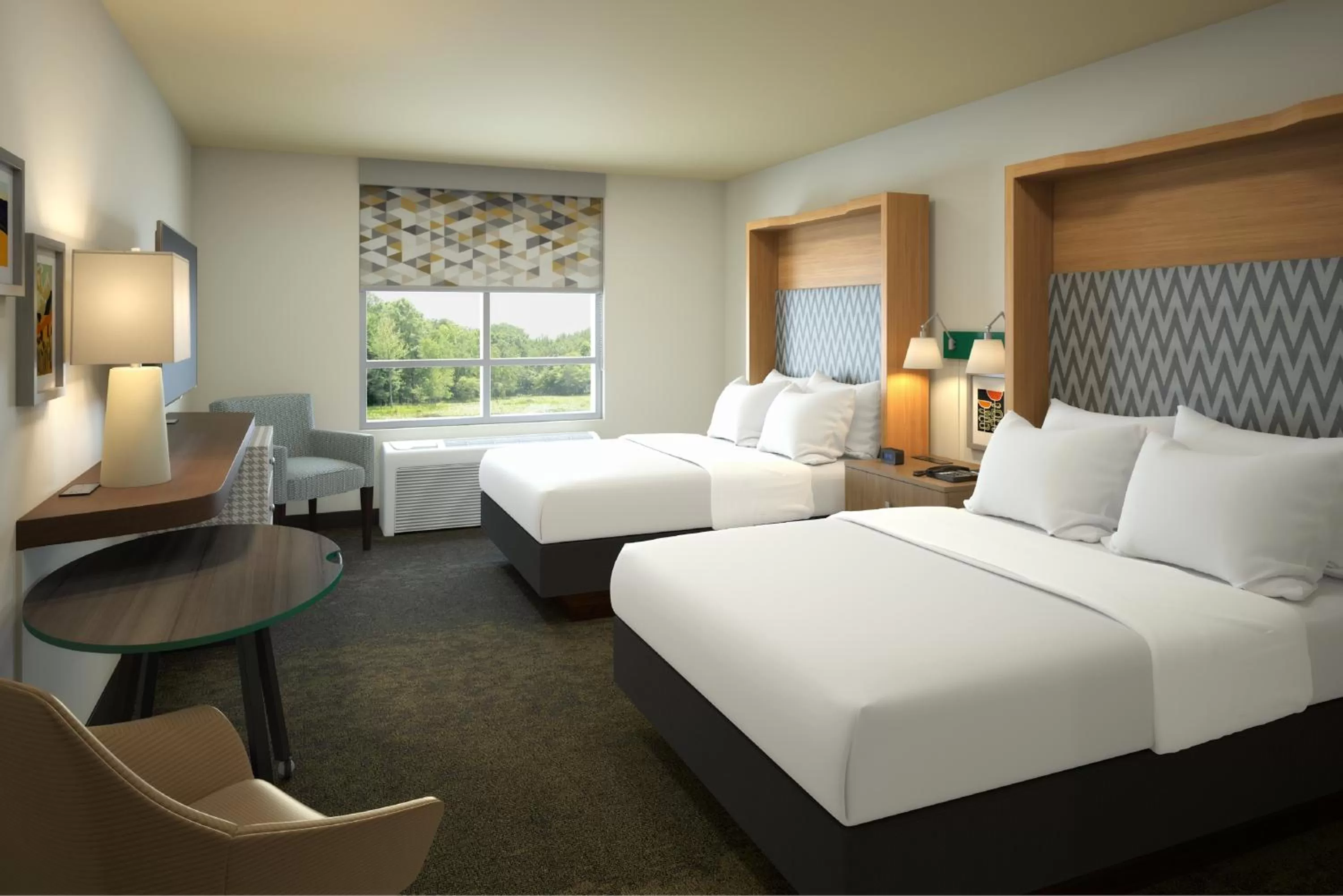 Bedroom, Bed in Holiday Inn & Suites Decatur-Forsyth by IHG