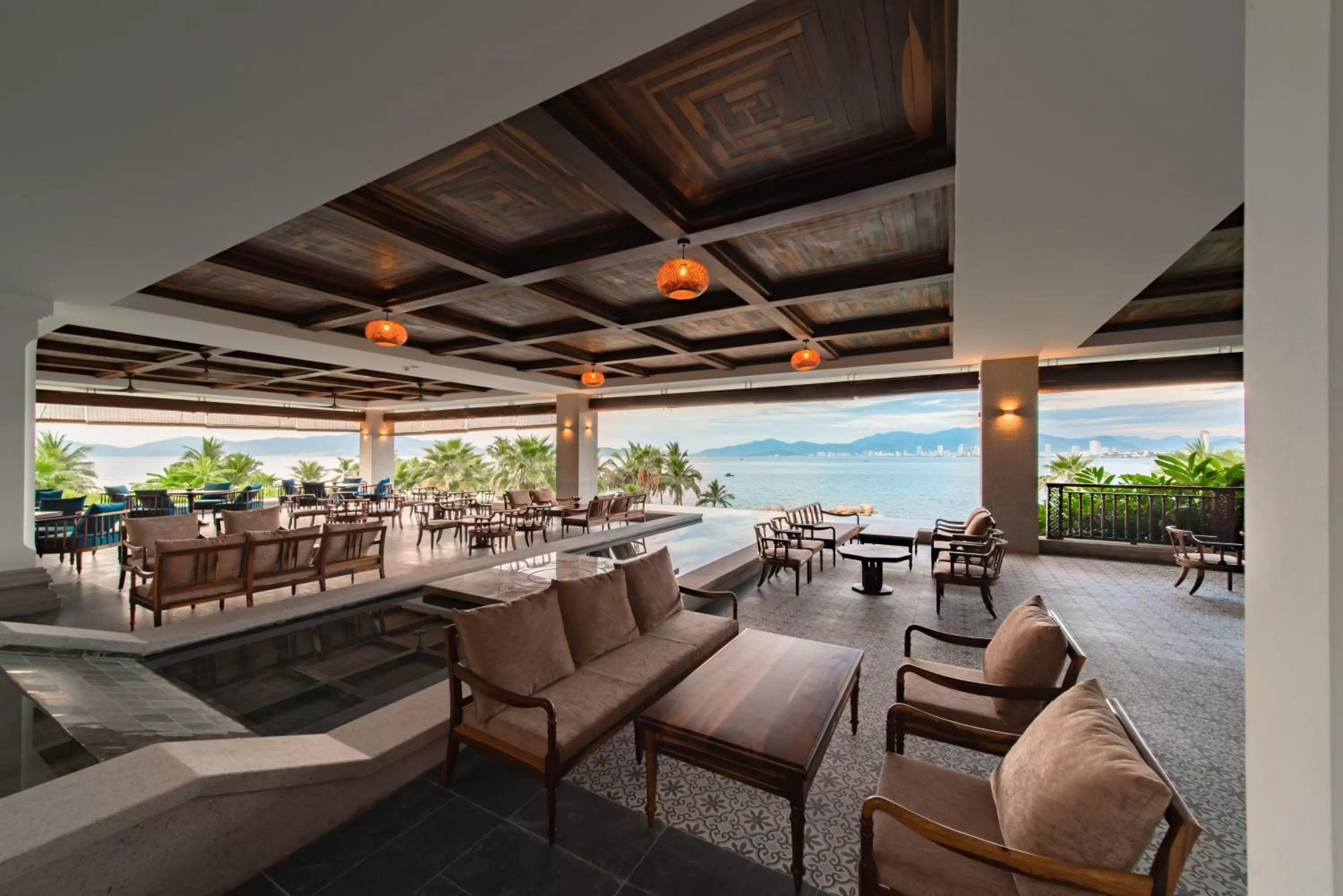 Lobby or reception in Alibu Resort Nha Trang