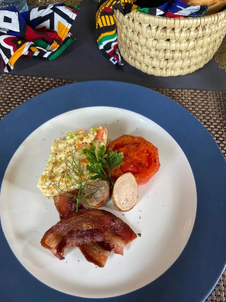 Food in Charming Eco-Homestay near Kilimanjaro International Airport