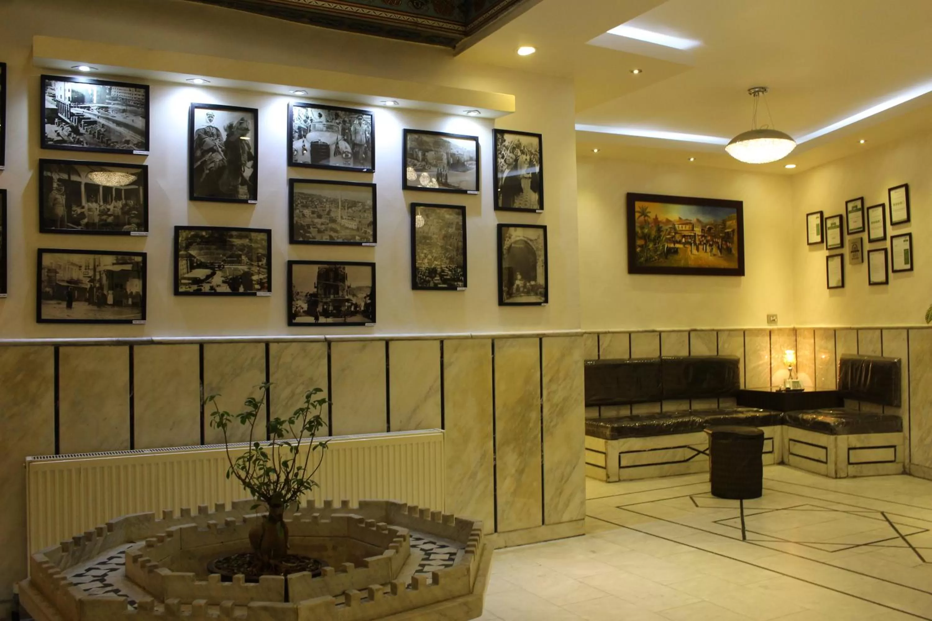 Lobby or reception in Arab Tower Hotel