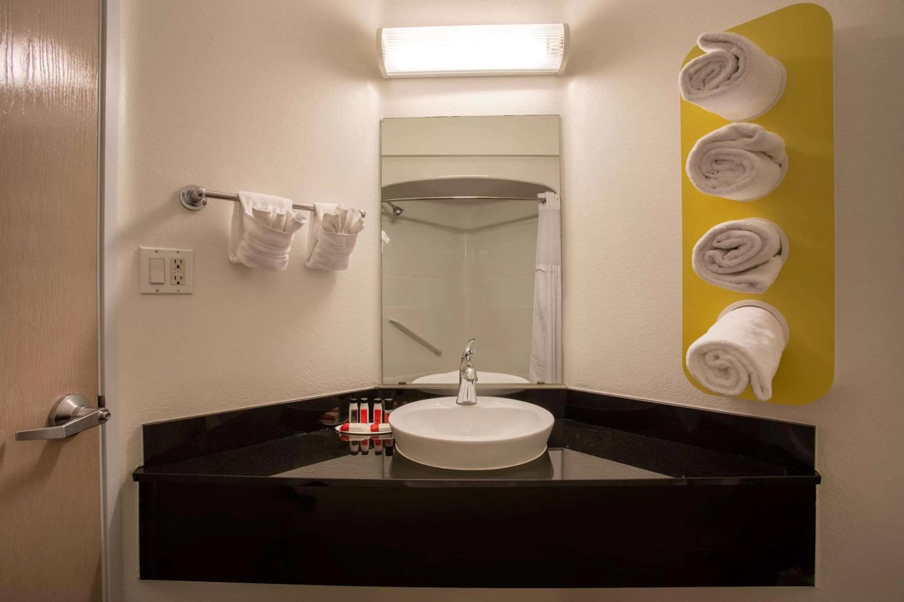 Bathroom in Baymont by Wyndham Sheridan