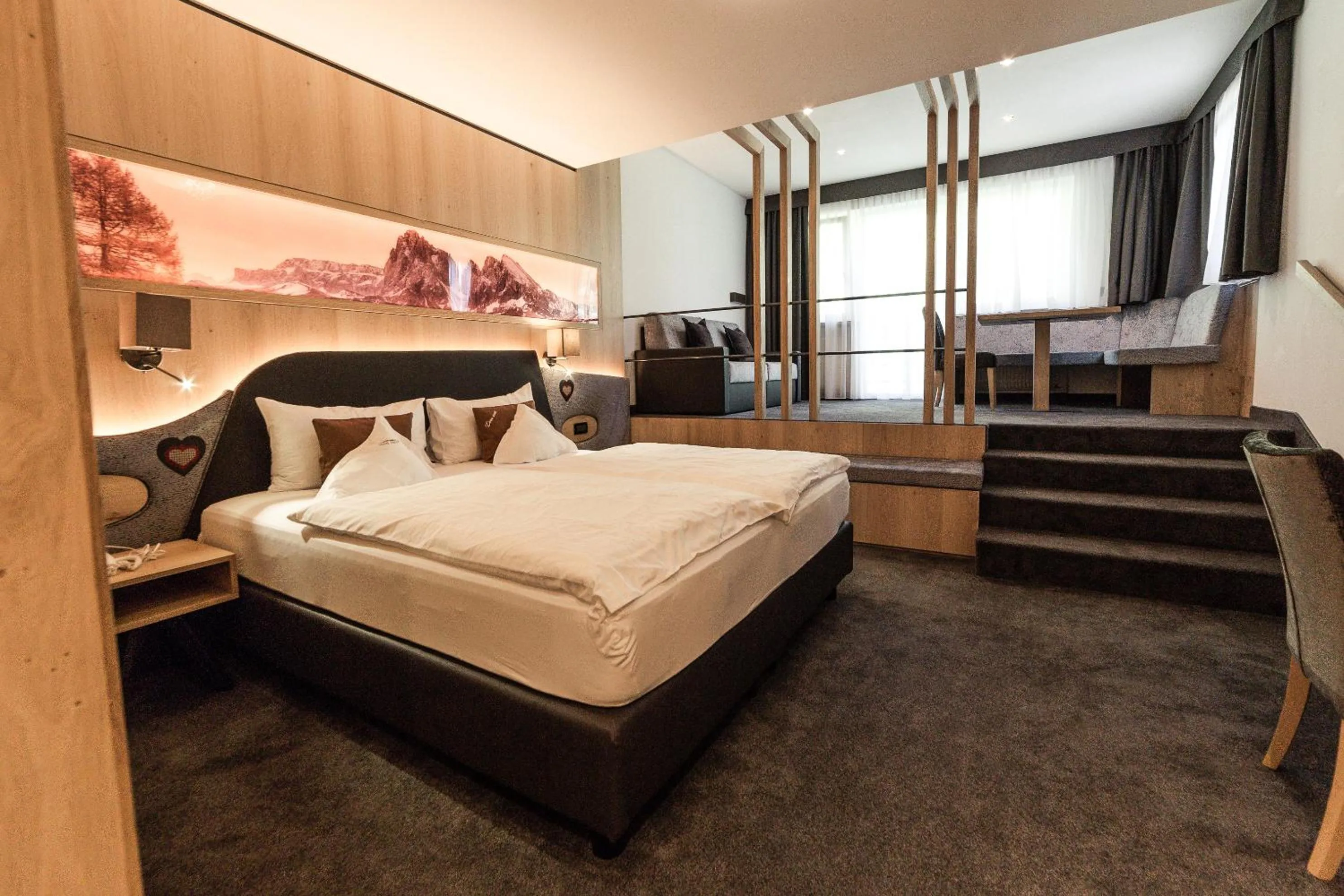 Bedroom, Bed in Freina Mountain Lifestyle Hotel