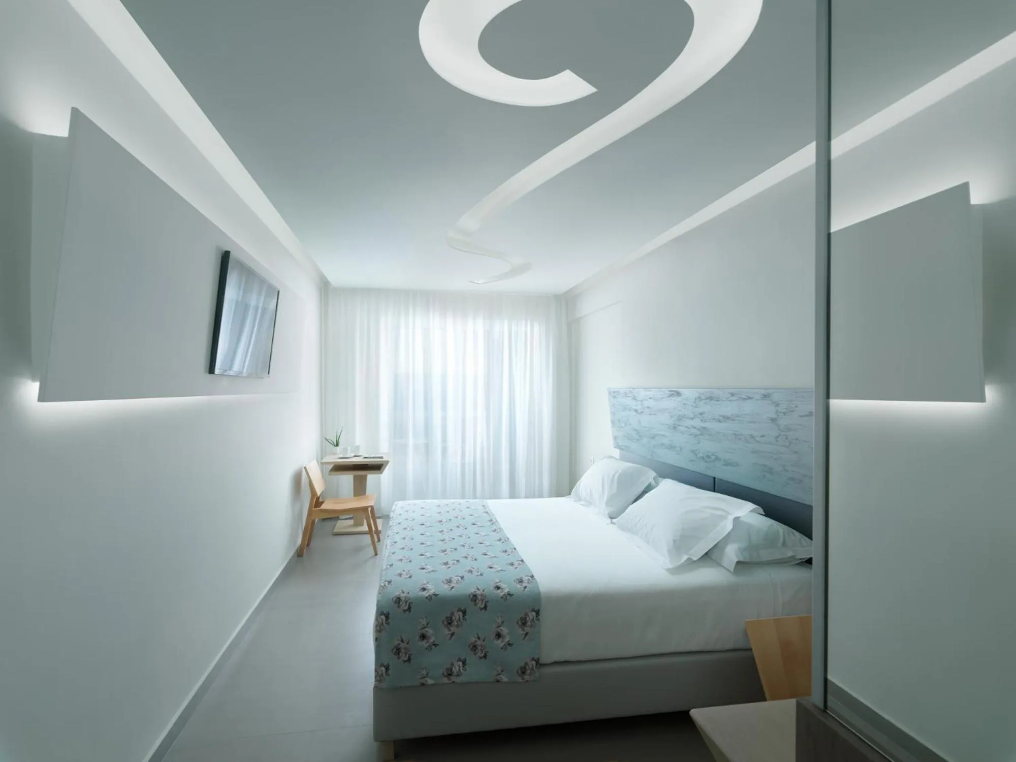 Bedroom, Bed in Melrose Rethymno by Mage Hotels