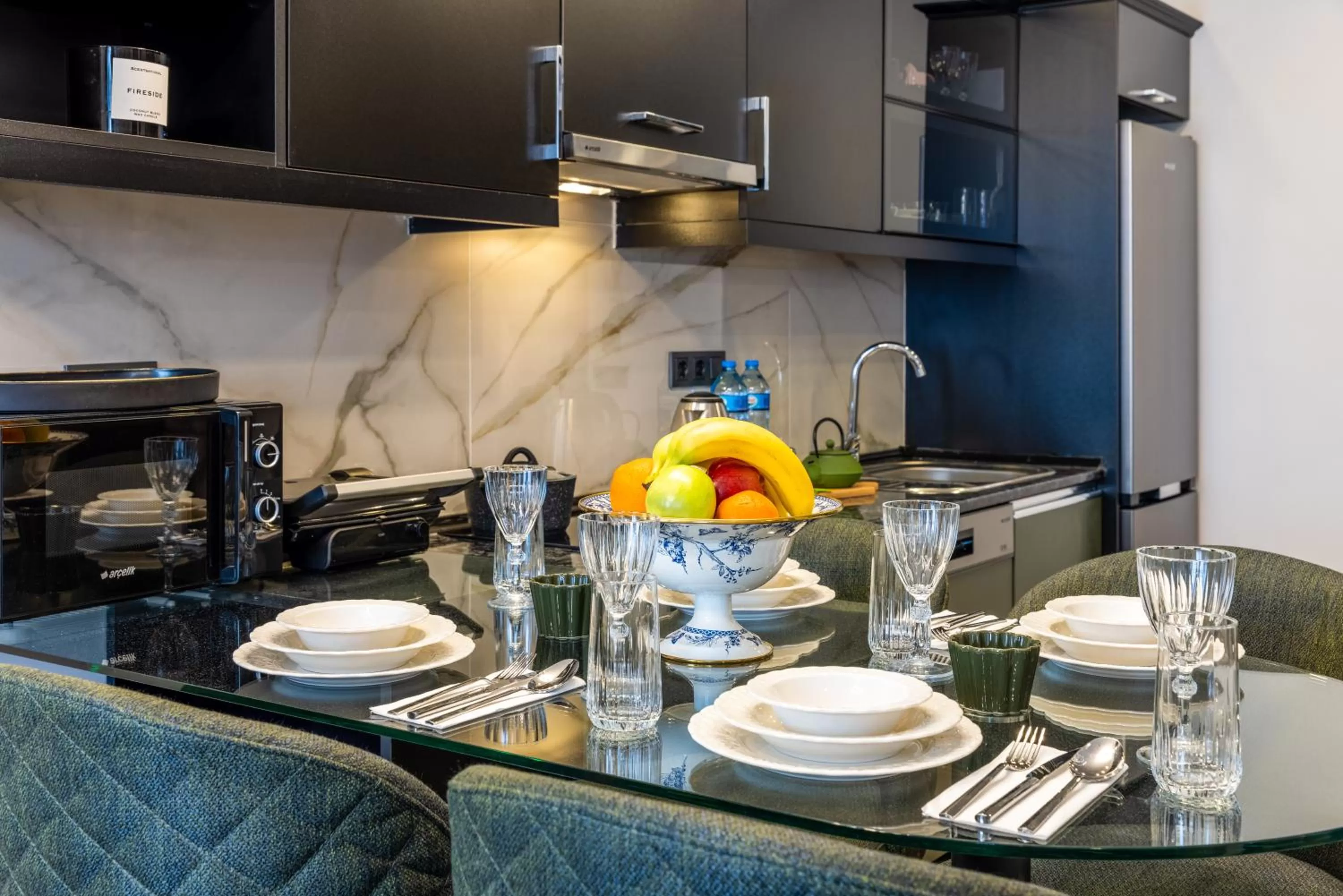 Kitchen or kitchenette in BayMari Suites City Life