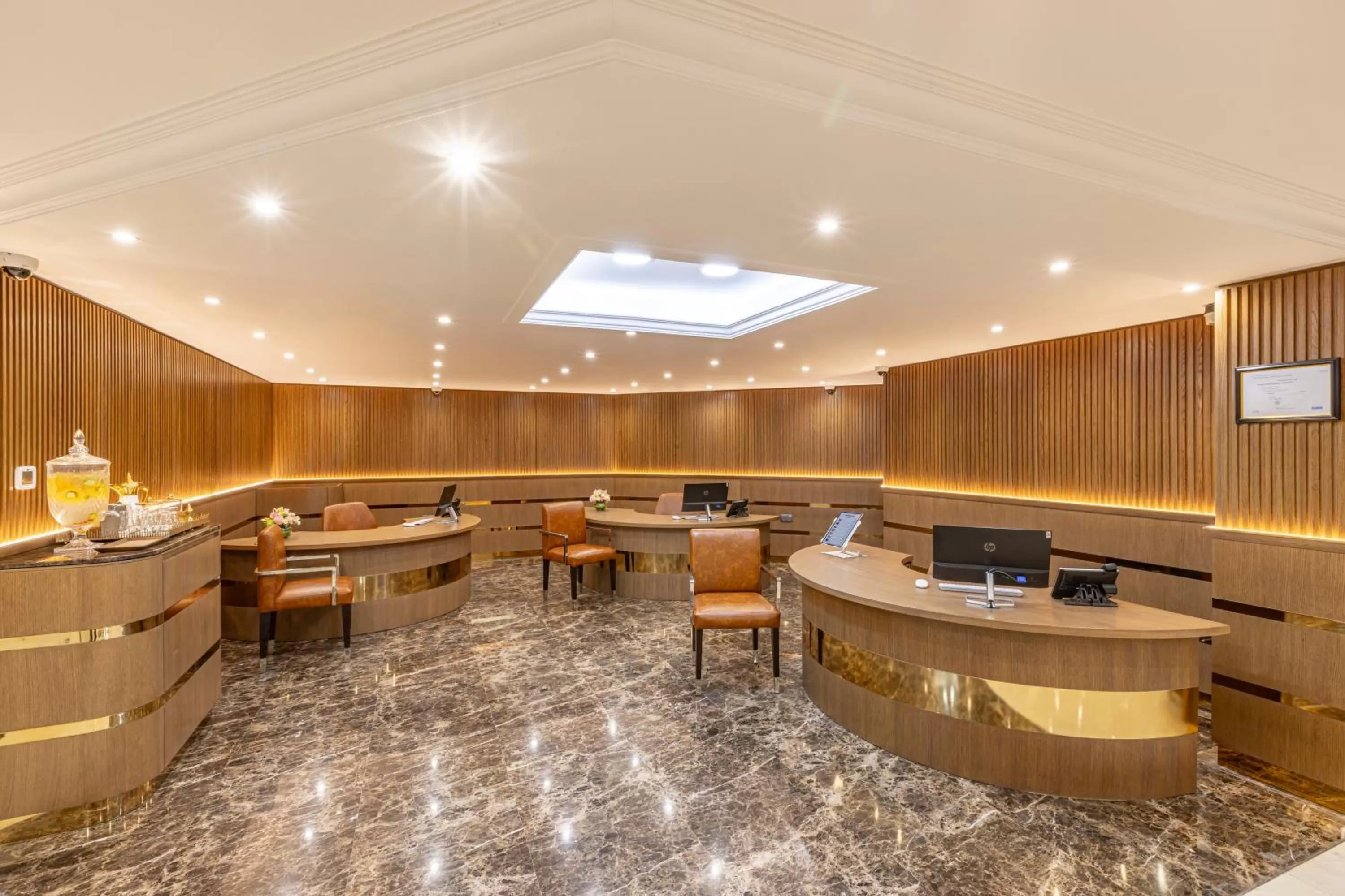 Lobby or reception in Golden Sands Suites