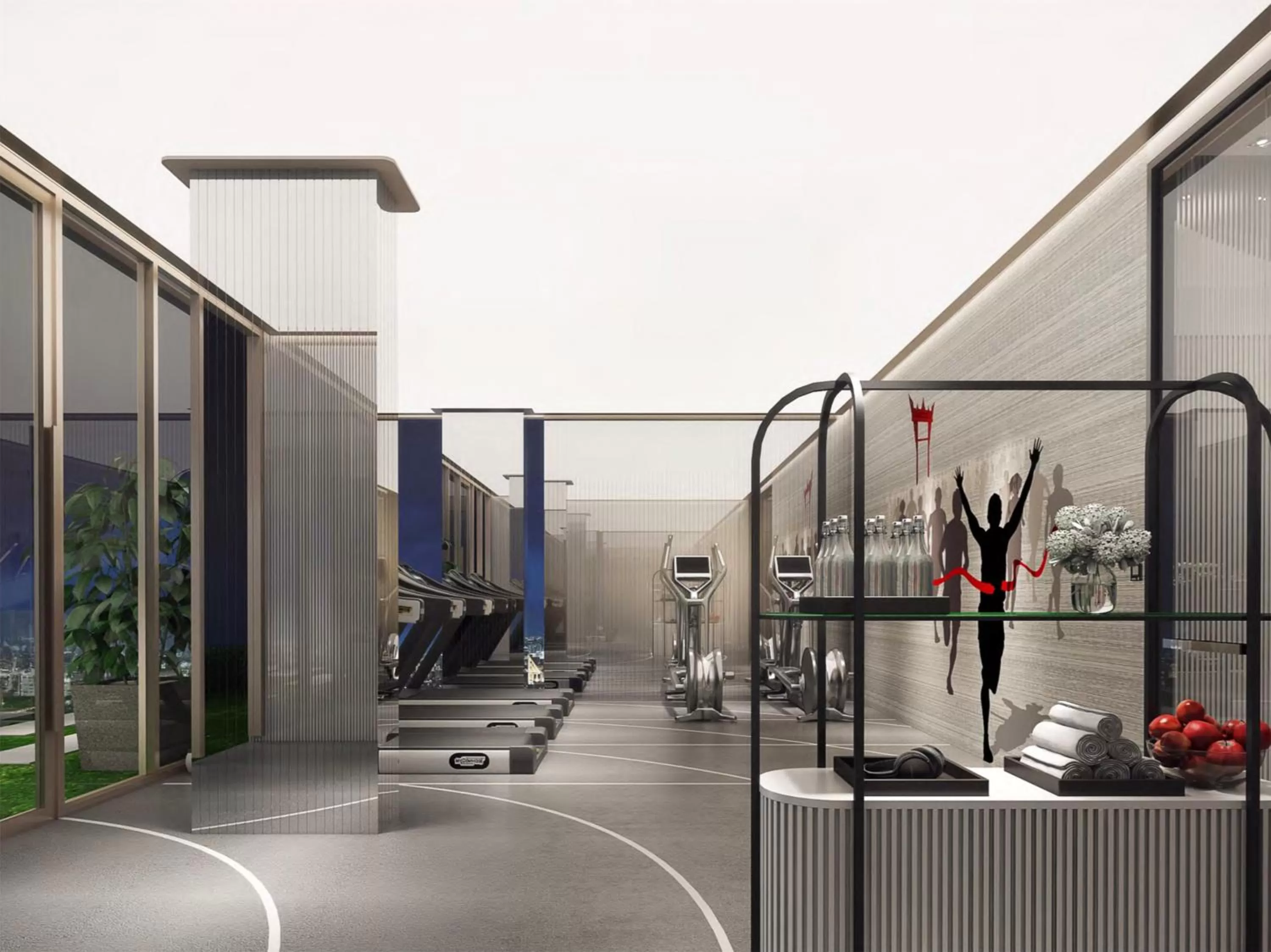 Fitness centre/facilities in INNSiDE by Meliá Bangkok Sukhumvit