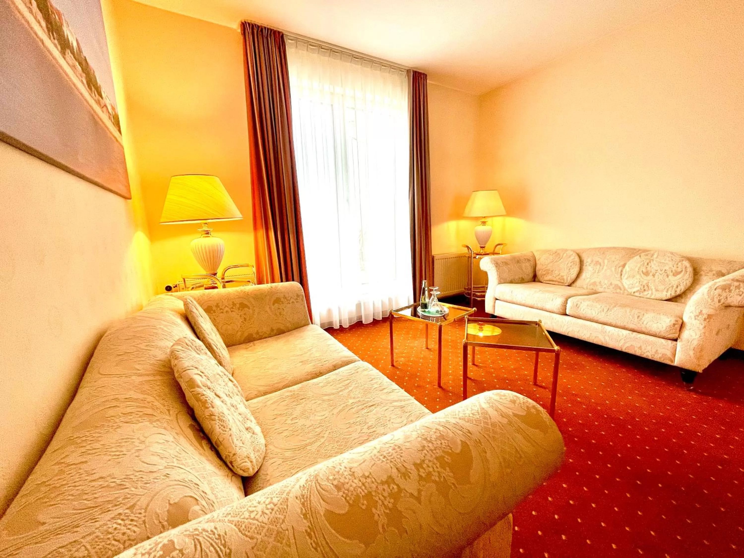 Living room in Mercure Hotel Plaza Magdeburg