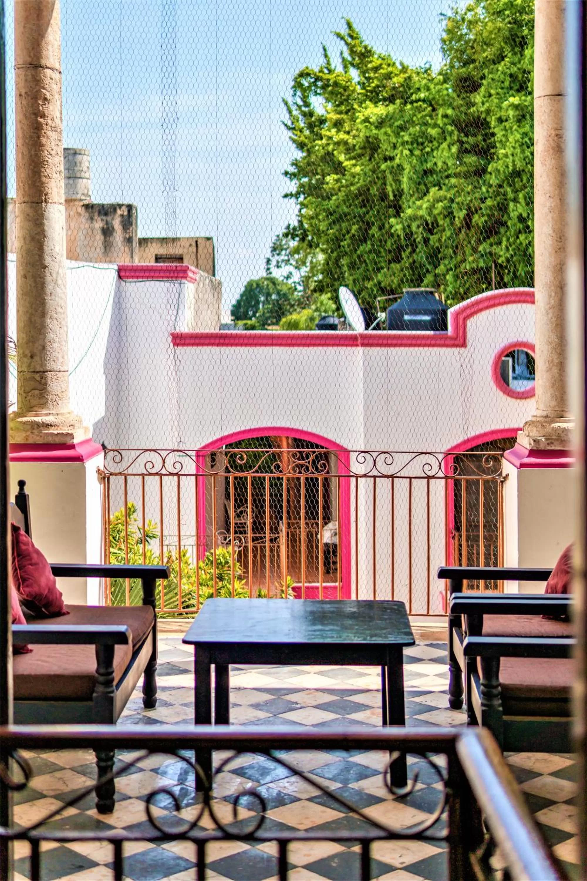 Living room in Hotel Gran Centenario