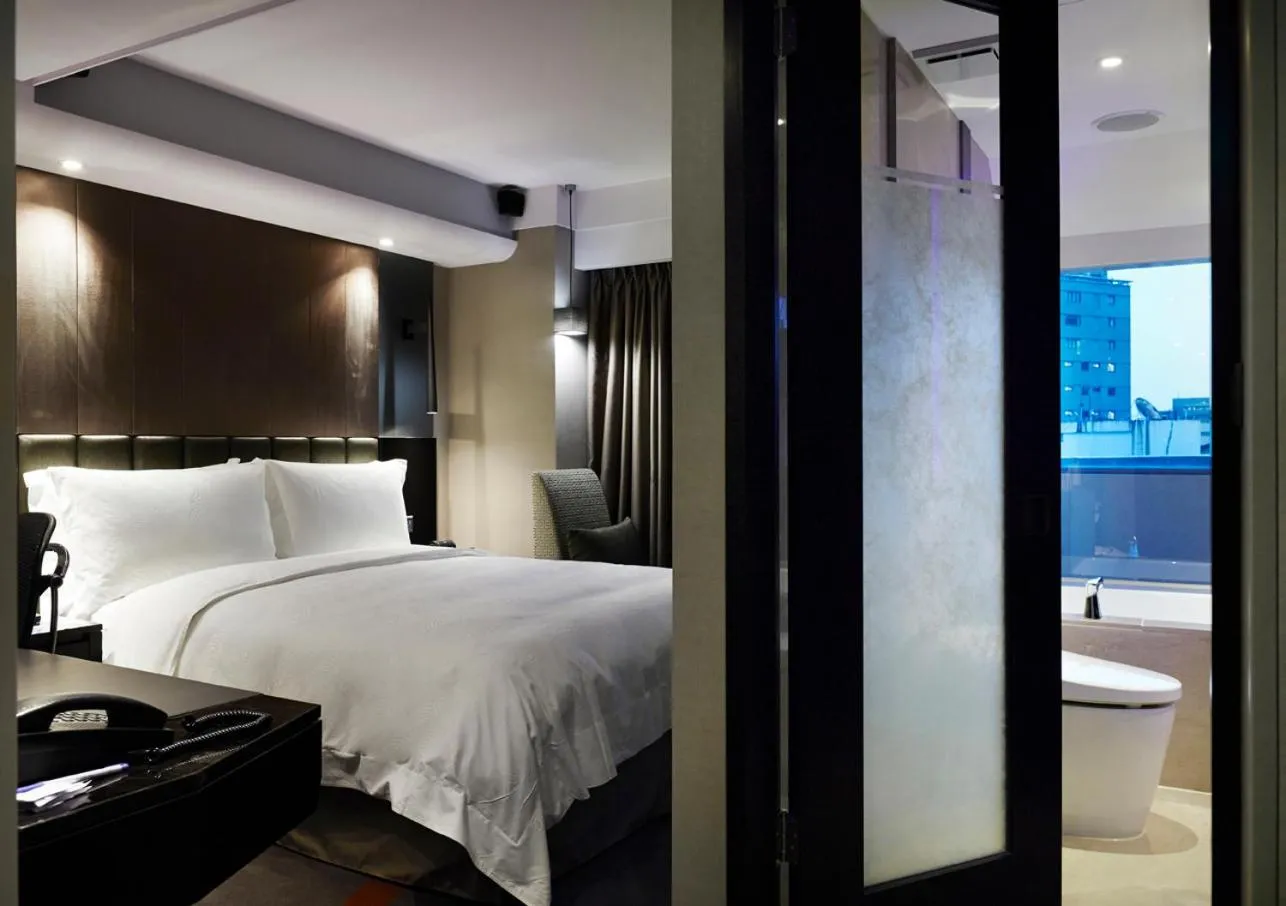 Bed in The Tango Hotel Taipei FuHsing