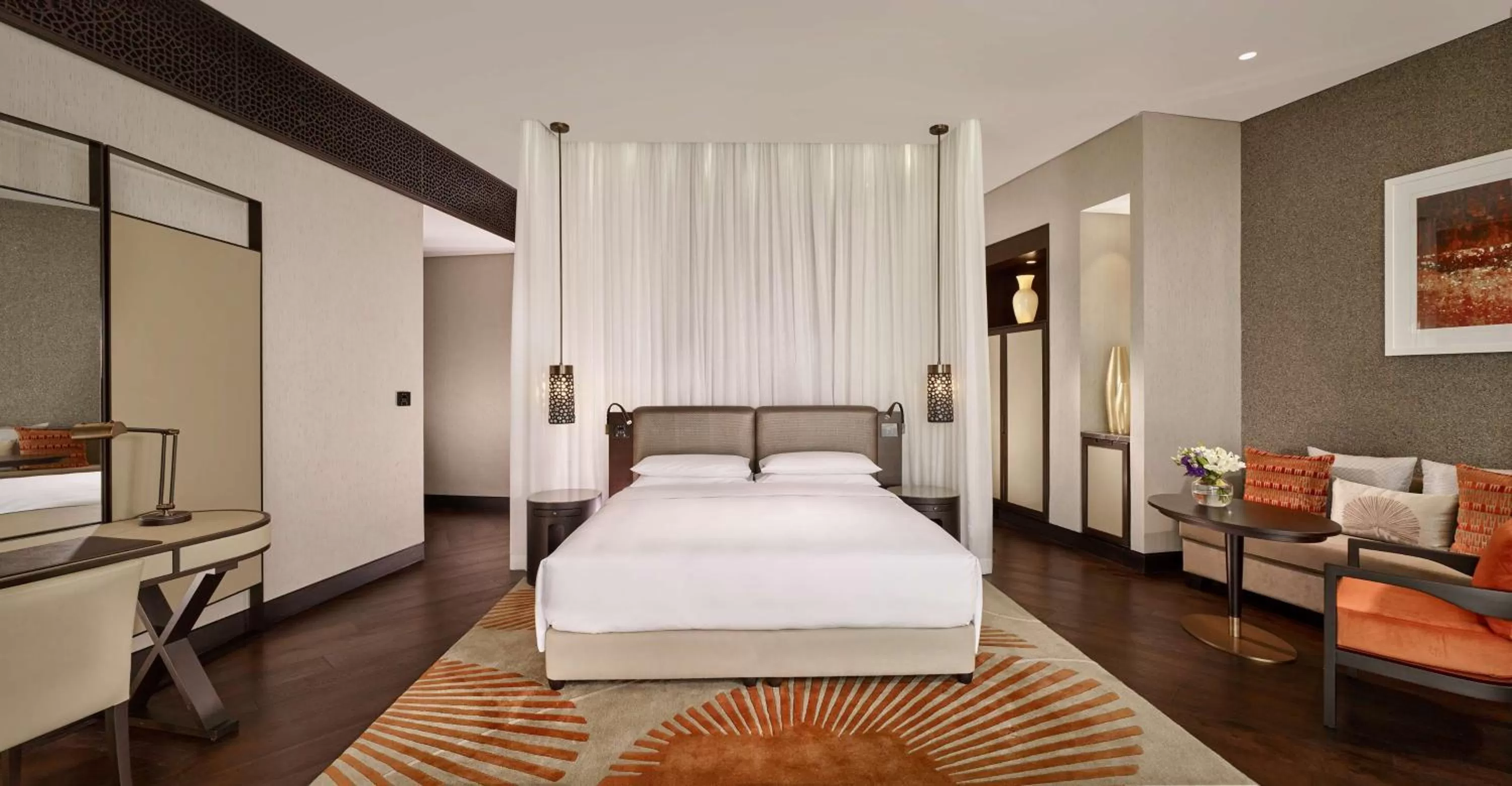 Bedroom, Bed in Grand Hyatt Abu Dhabi Hotel & Residences Emirates Pearl