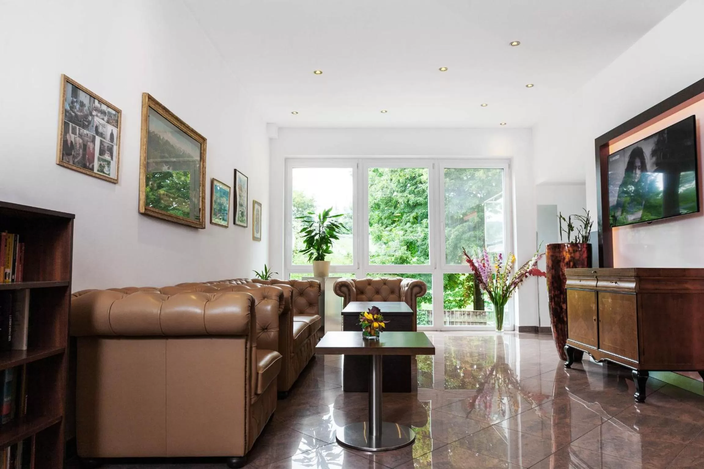 Lobby or reception in Hotel Plattenwirt