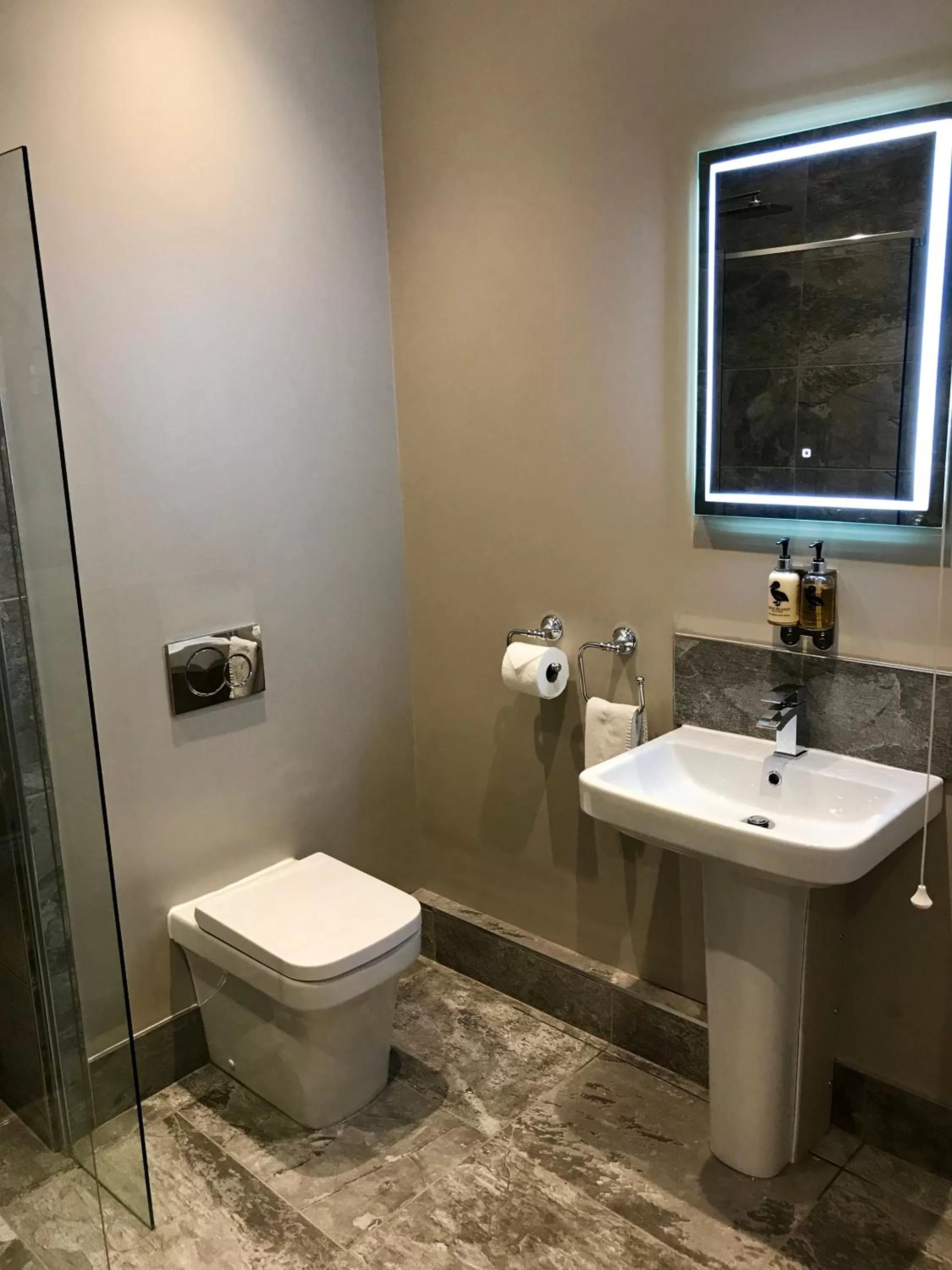 Bathroom in The Raven Hotel