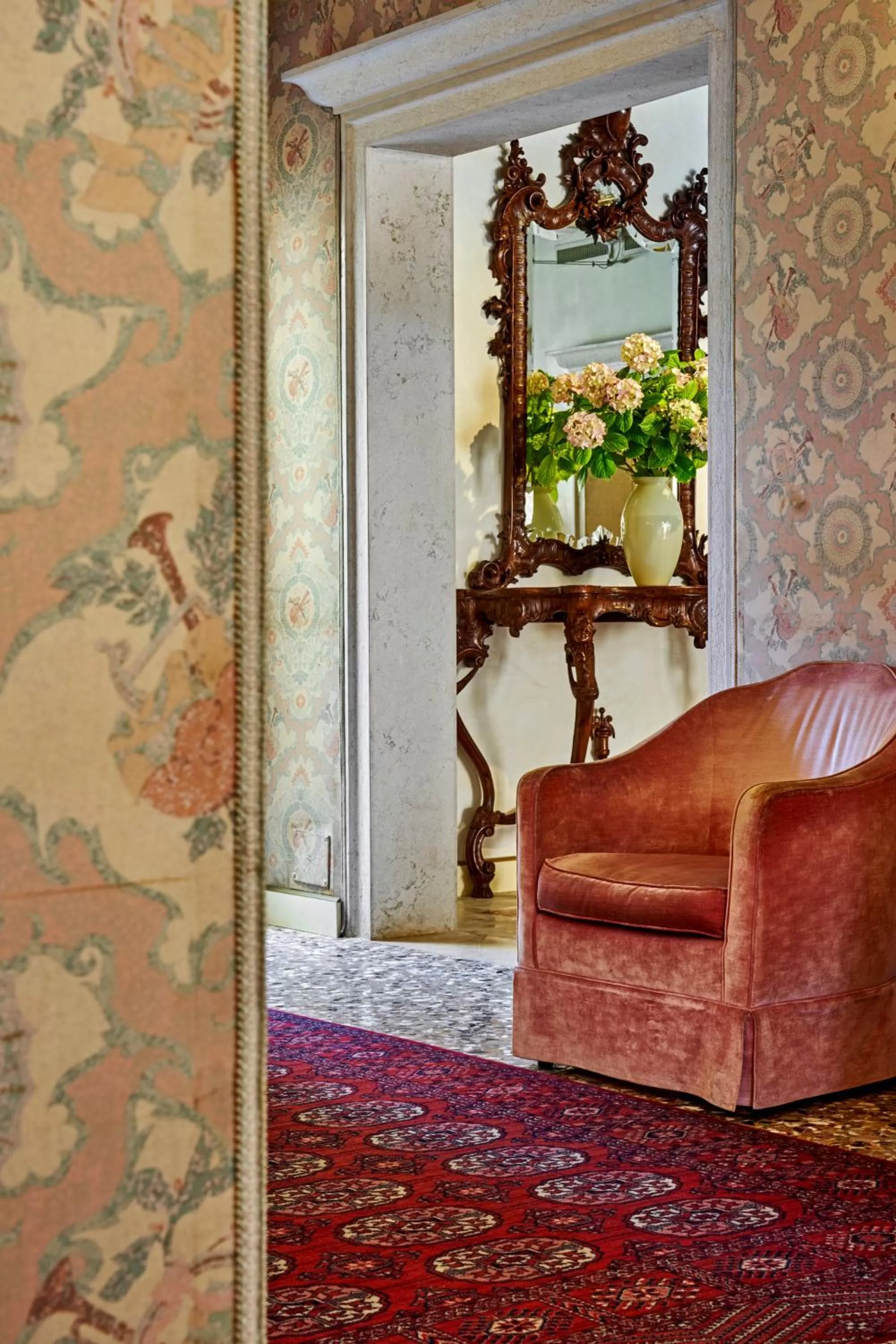 Seating area in Hotel Gardena