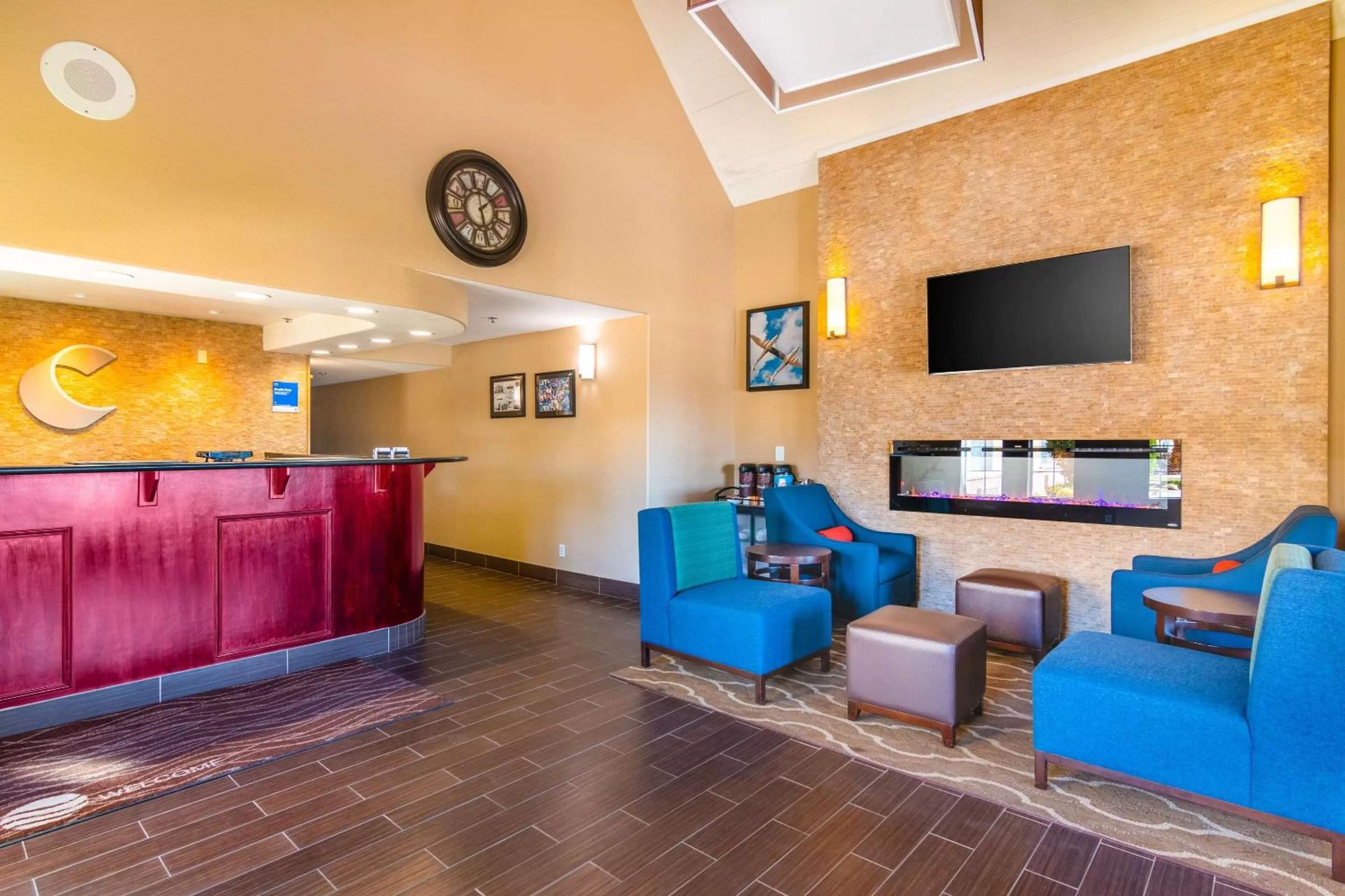 Lobby or reception in Comfort Inn & Suites Mojave