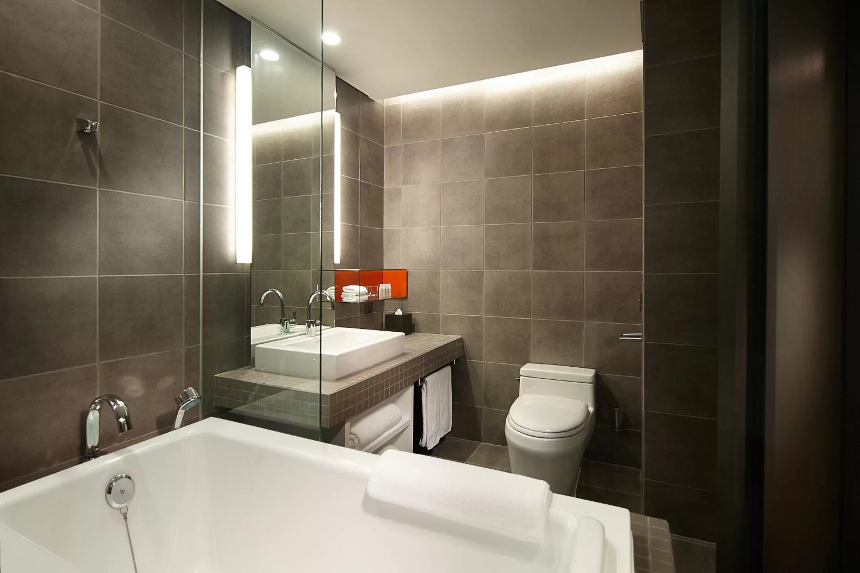 Bathroom in Shilla Stay Dongtan - Samsung Digital City