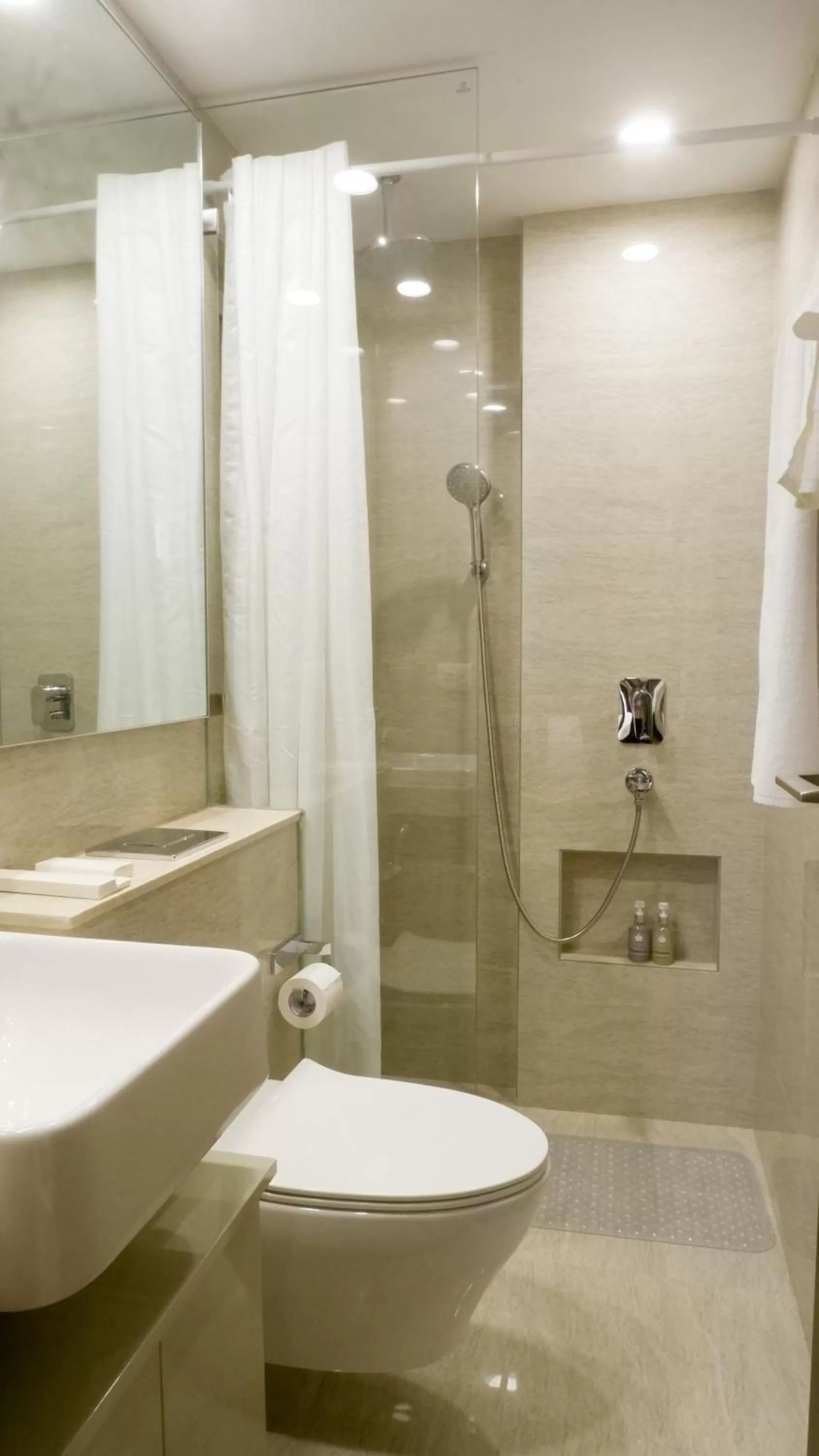 Shower in RELOhomes Serviced Apartment