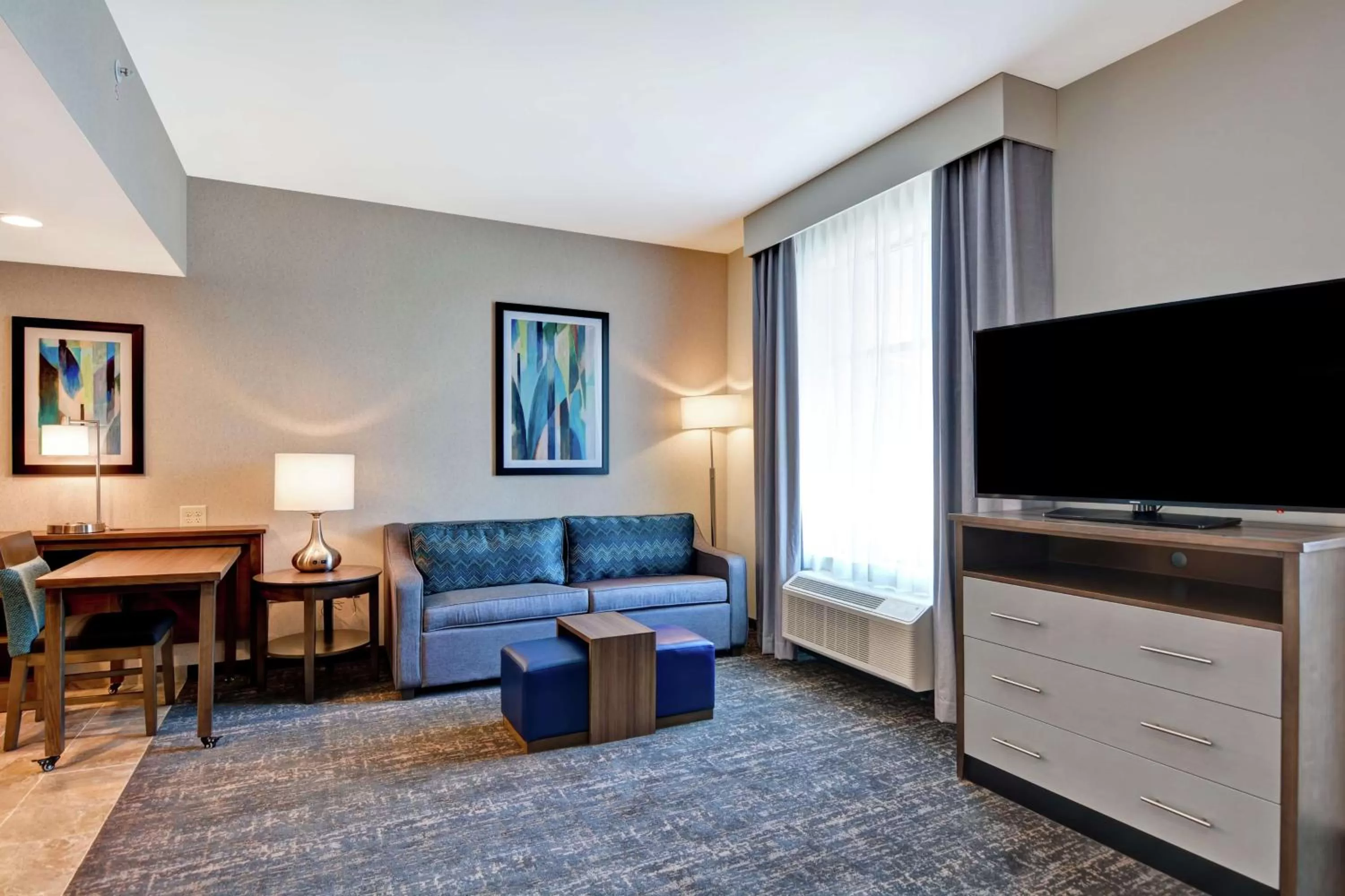 Bedroom in Homewood Suites By Hilton Poughkeepsie