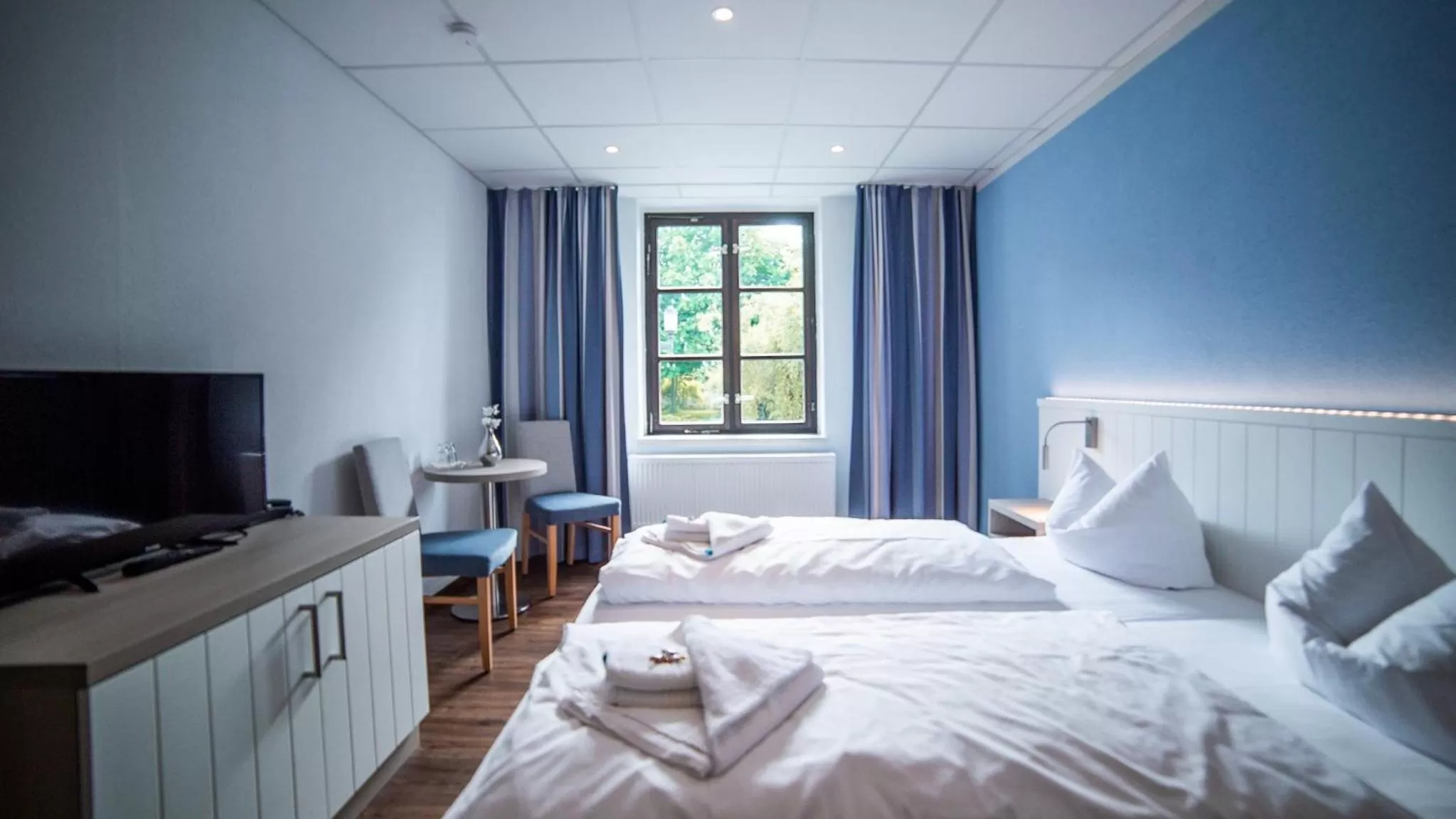 Bed in Gasthaus Zur Fähre