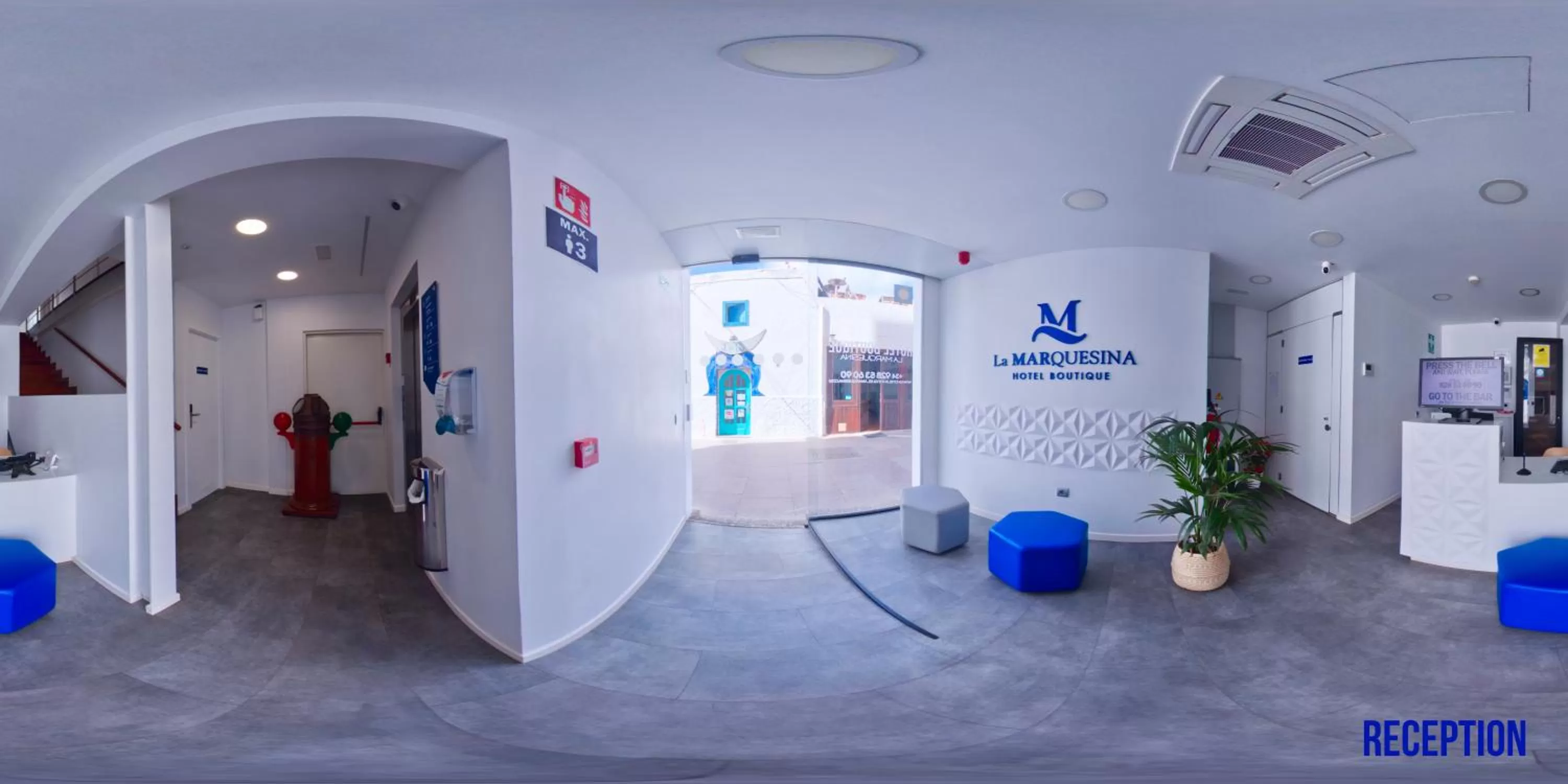 Lobby or reception in Hotel Boutique La Marquesina - Adults Only