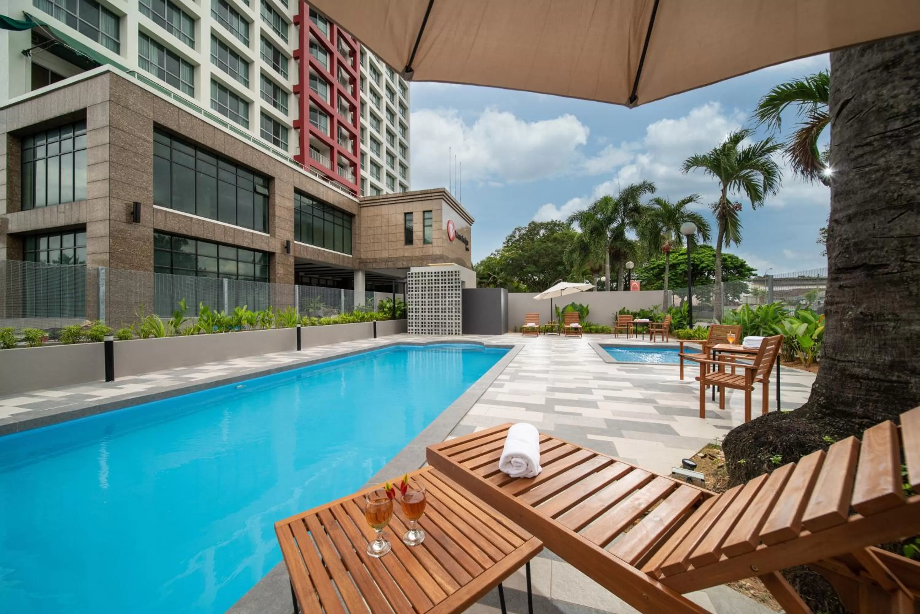 Swimming pool in Travelodge Ipoh