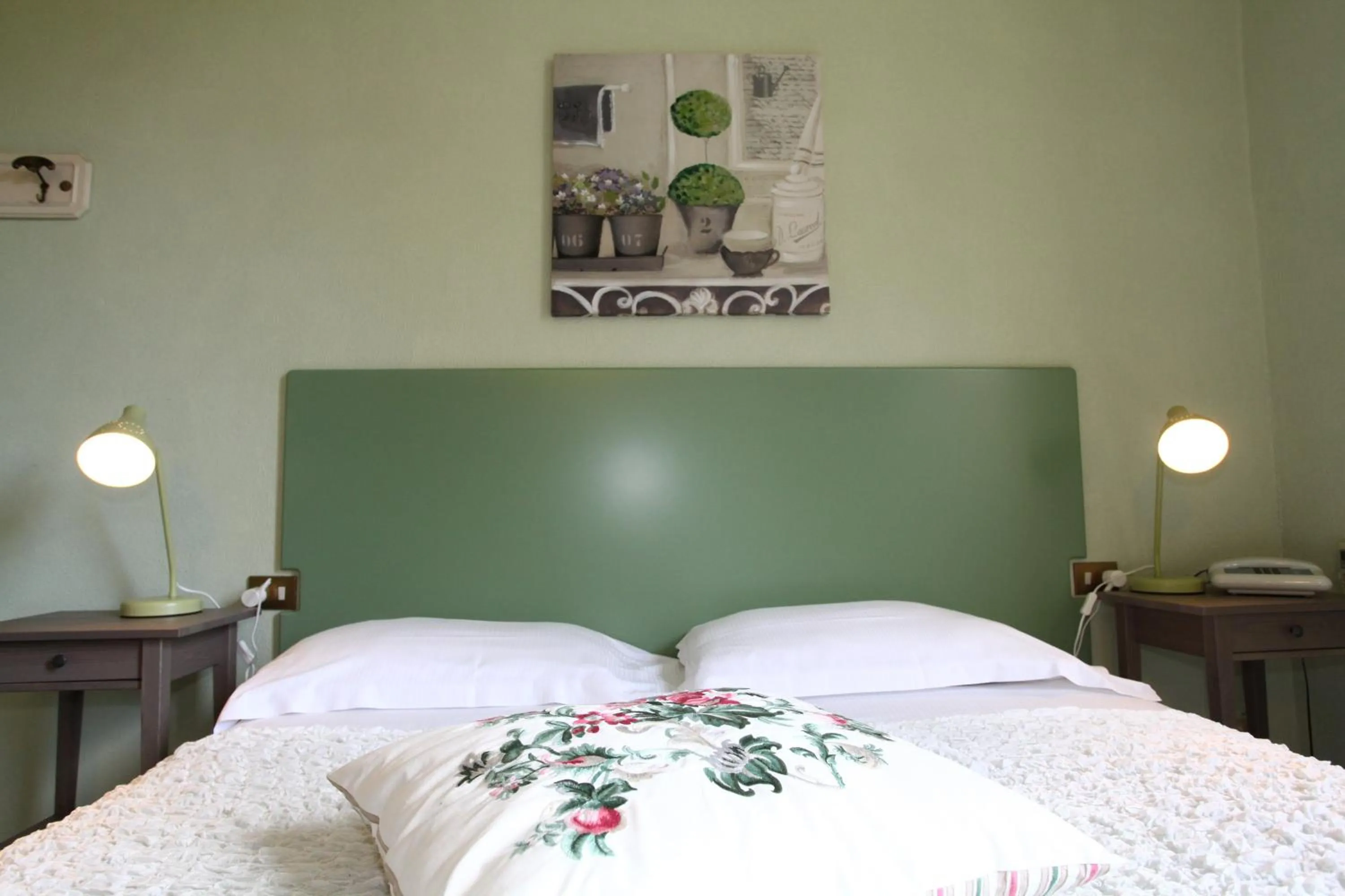 Decorative detail, Bed in Hotel Elite