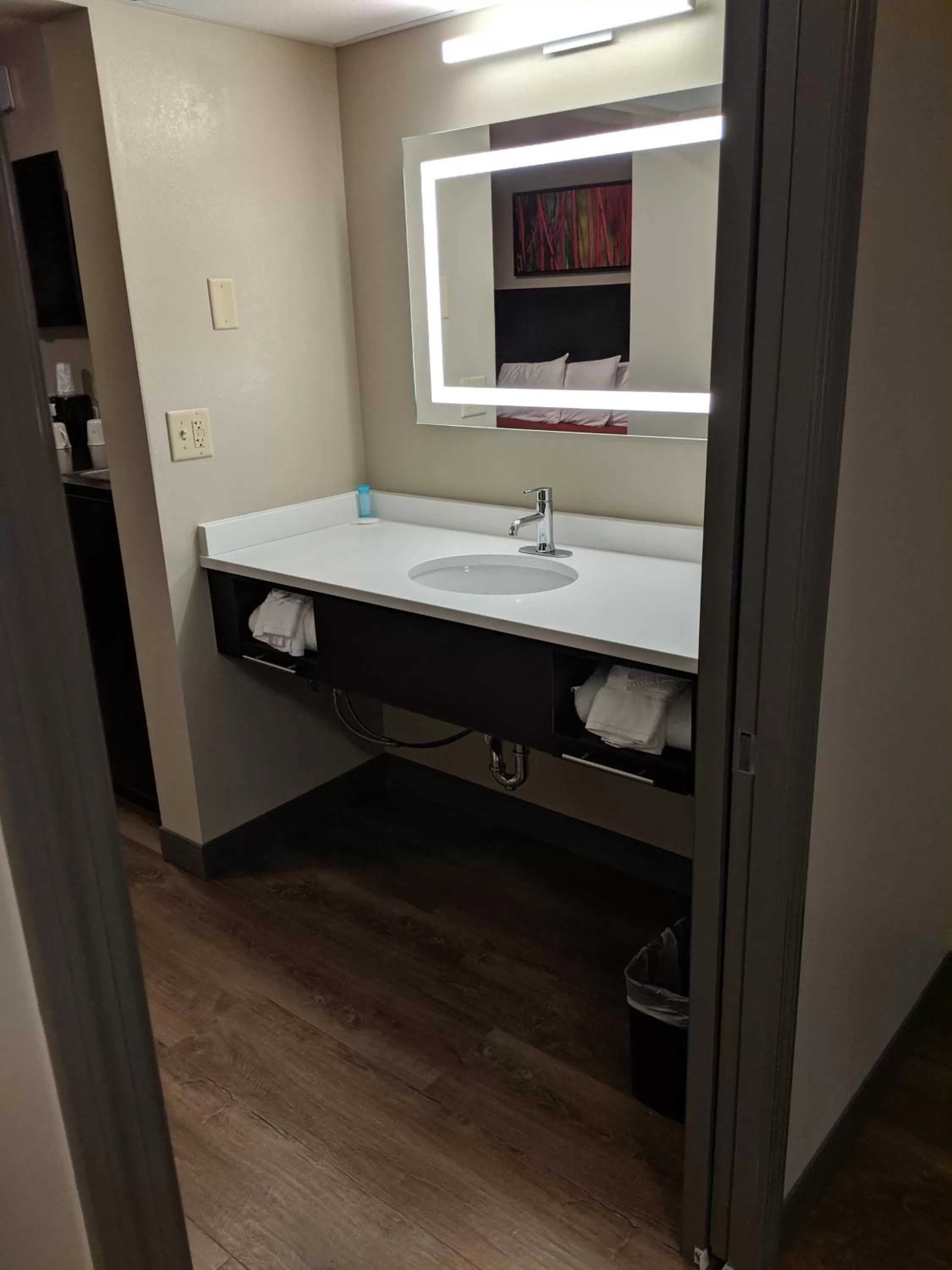 Bathroom in Riverside Tower