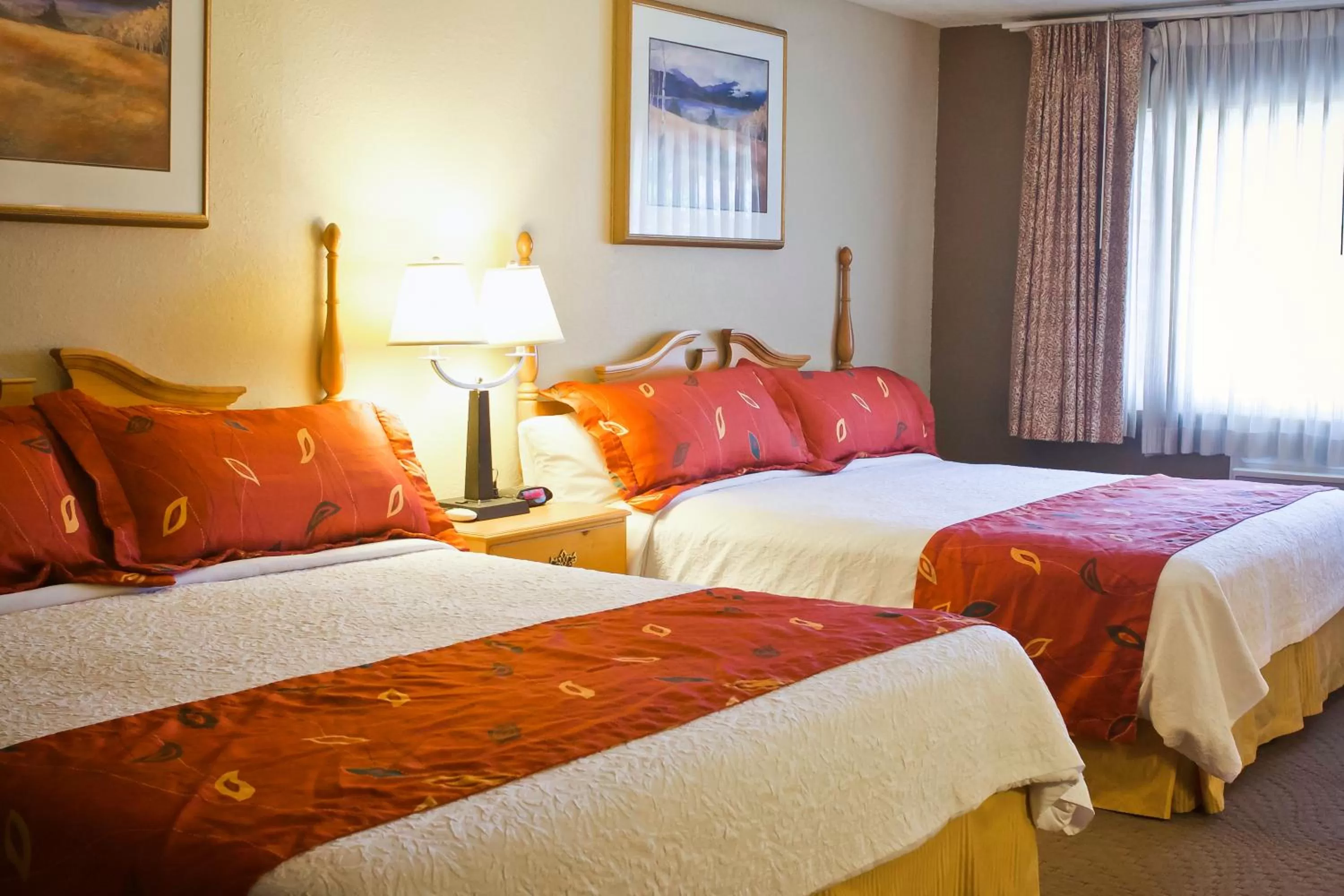 Bed in The Maverick Motel, Main Street USA Collection by PNW Hospitality