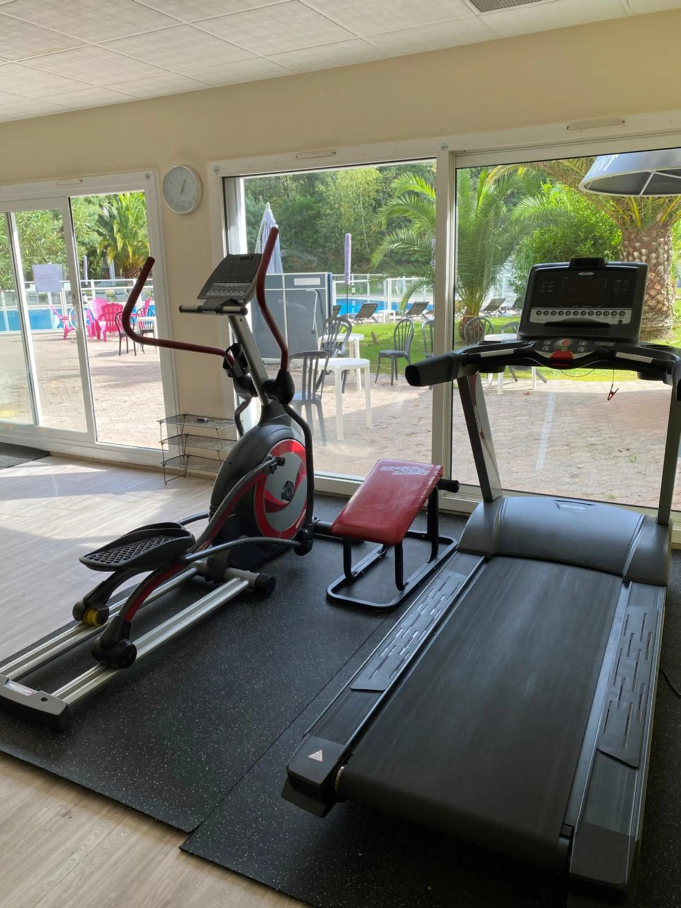 Fitness centre/facilities in Hotel Résidence Anglet Biarritz-Parme