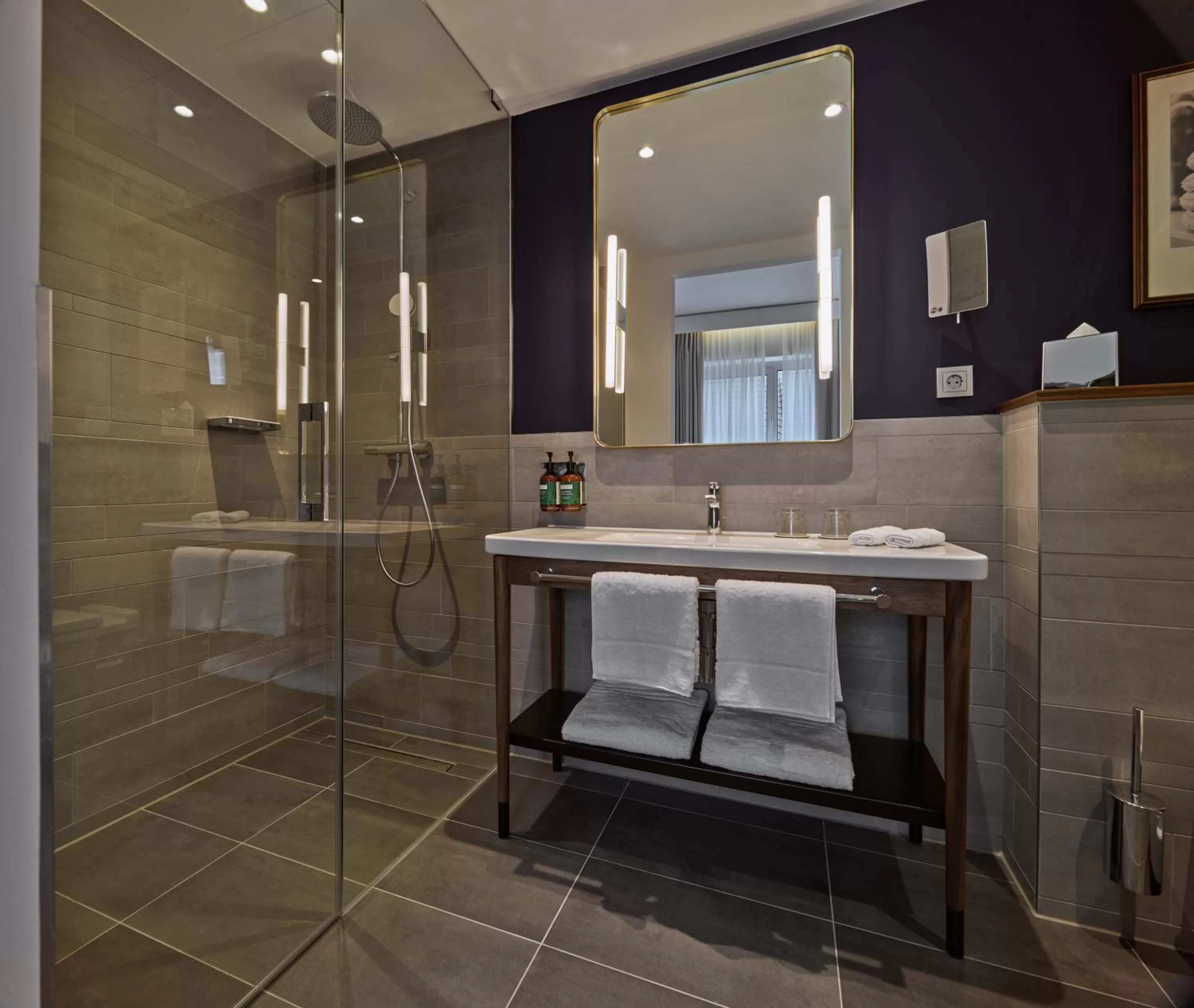 Bathroom in voco The Hague by IHG