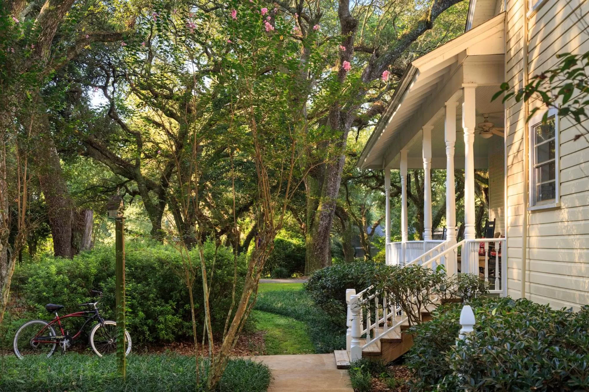 Balcony/Terrace in Magnolia Springs Bed and Breakfast