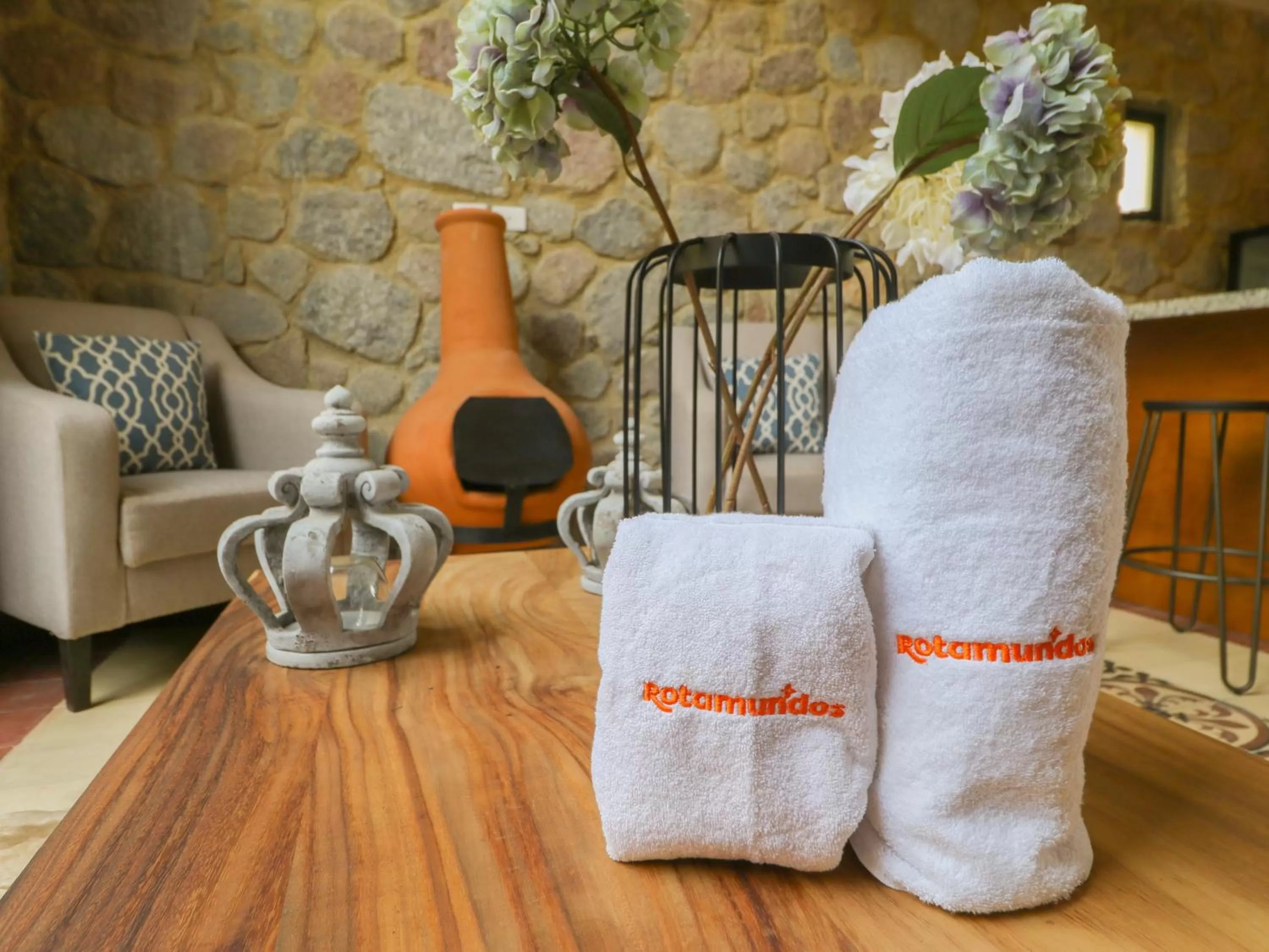 Living room in Hotel Boutique Camino Del Bosque