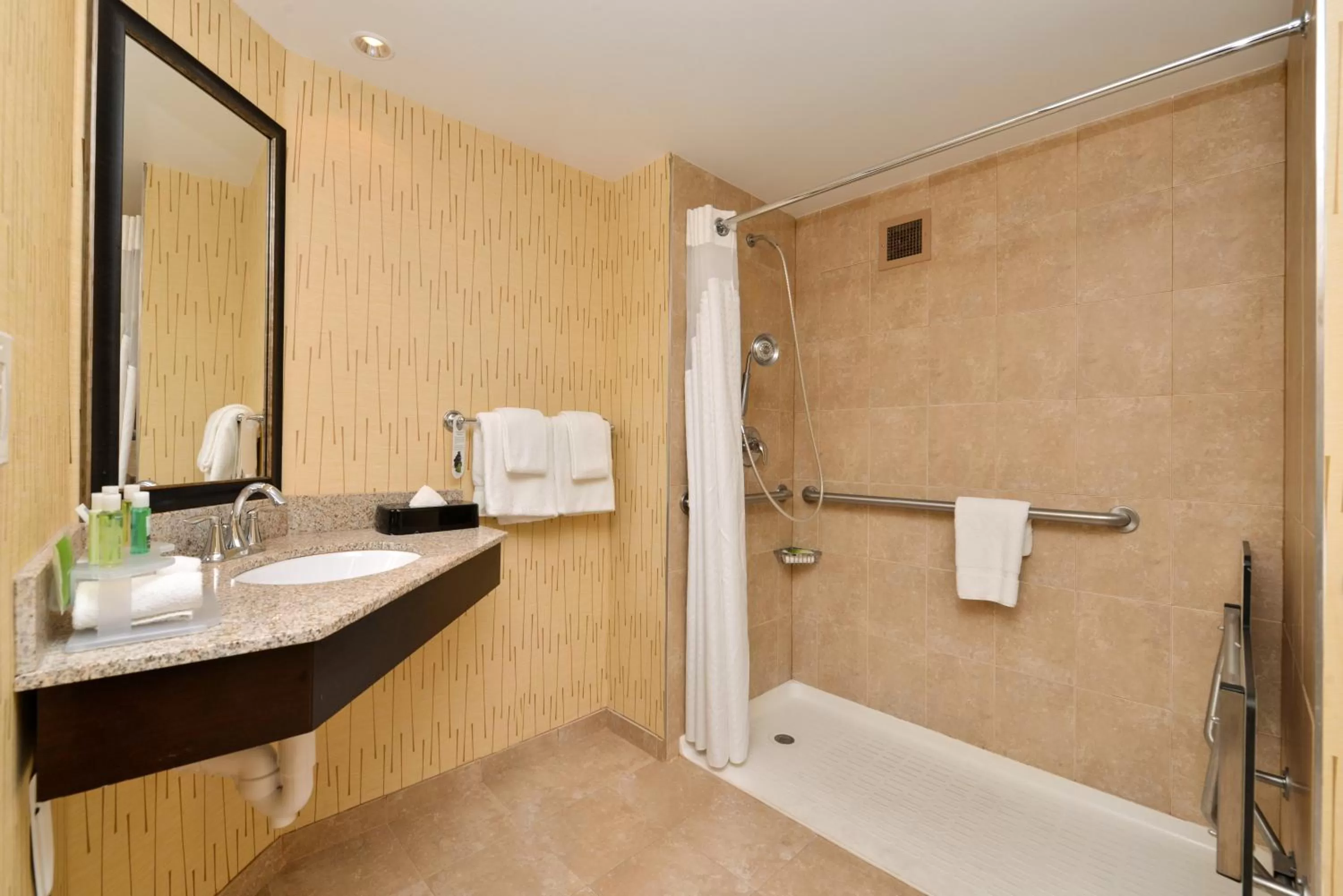 Bathroom in Holiday Inn Express Hunt Valley by IHG