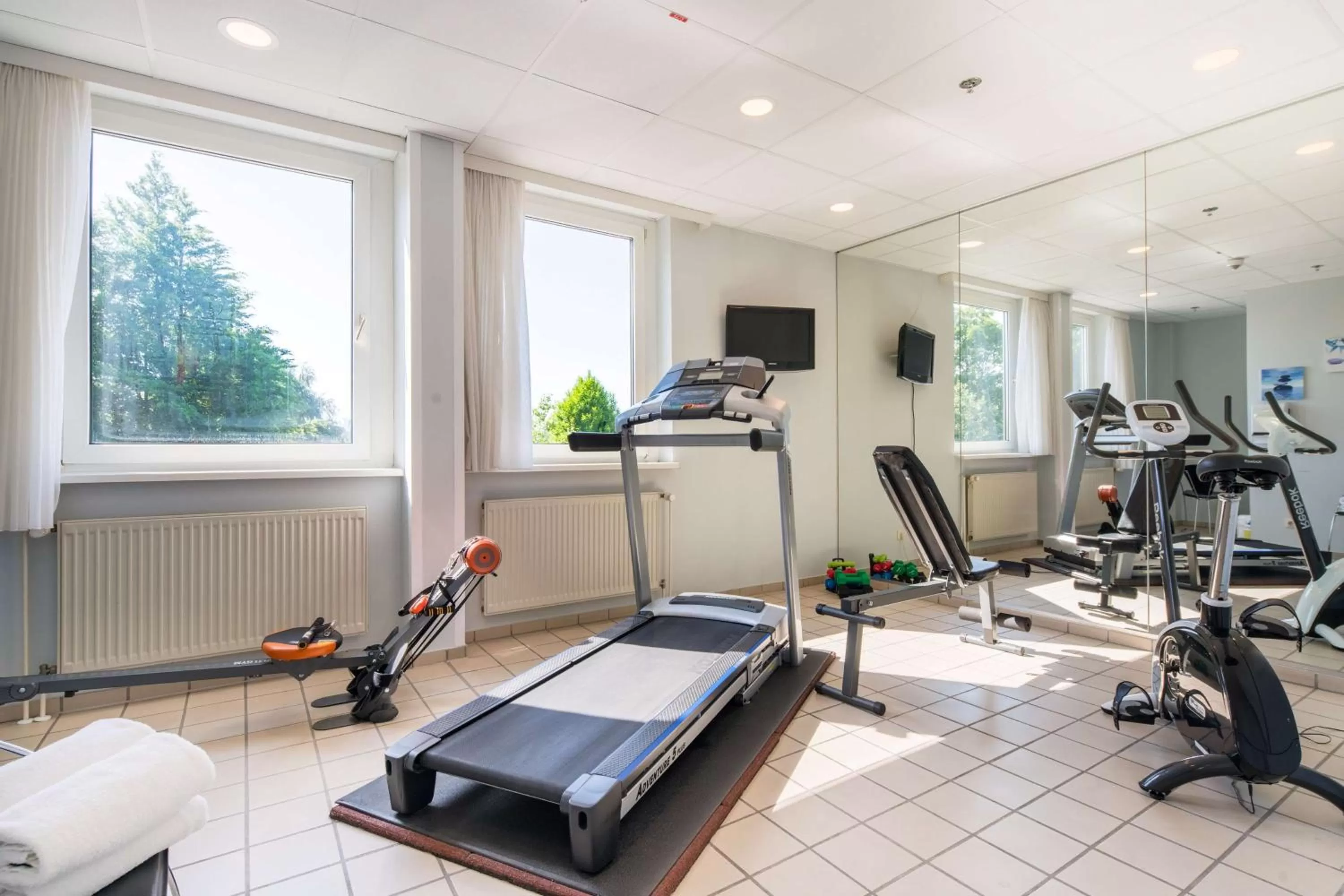 Fitness centre/facilities in Best Western Hotel Prisma