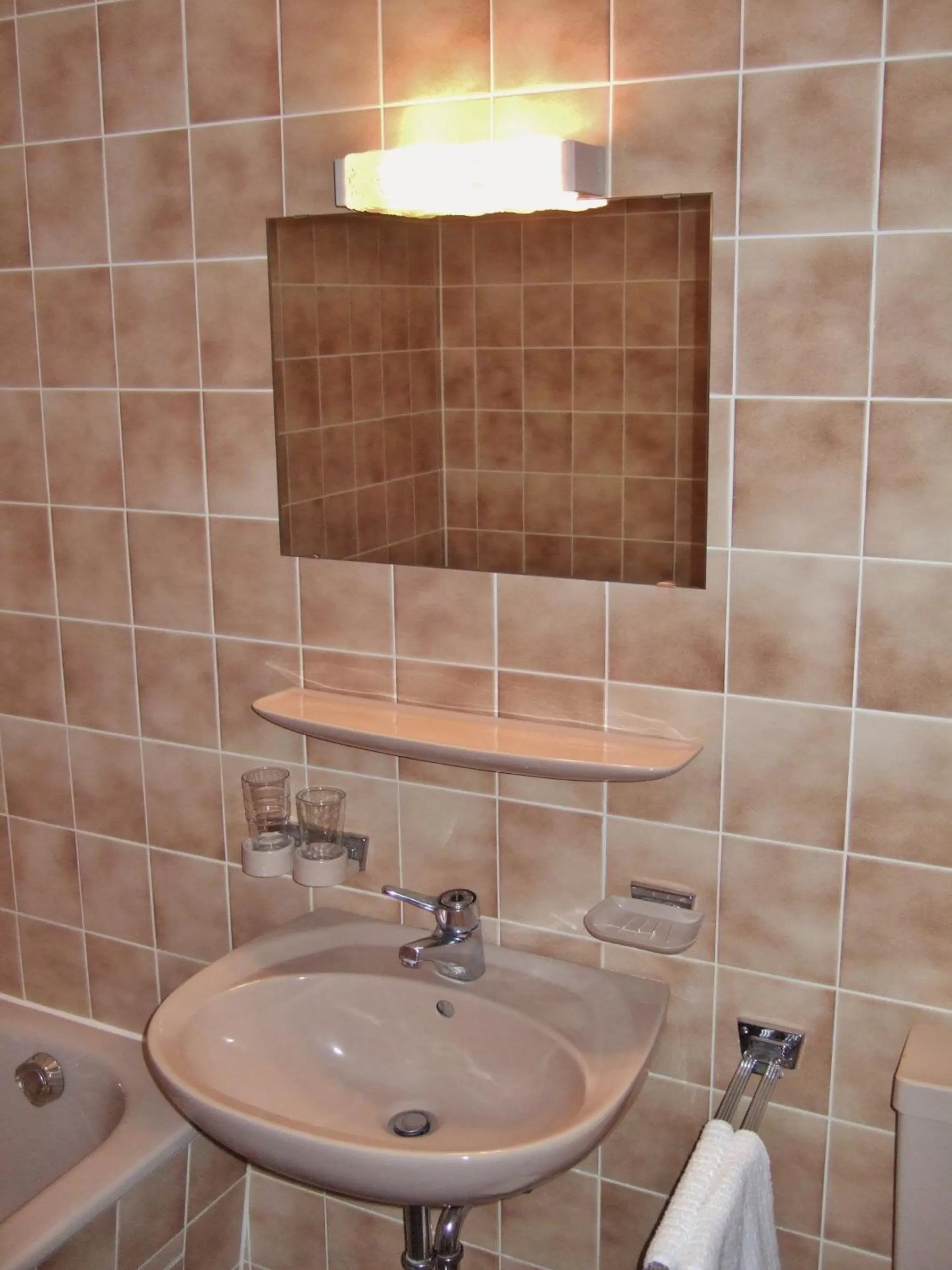 Bathroom in Landgasthof Sonne