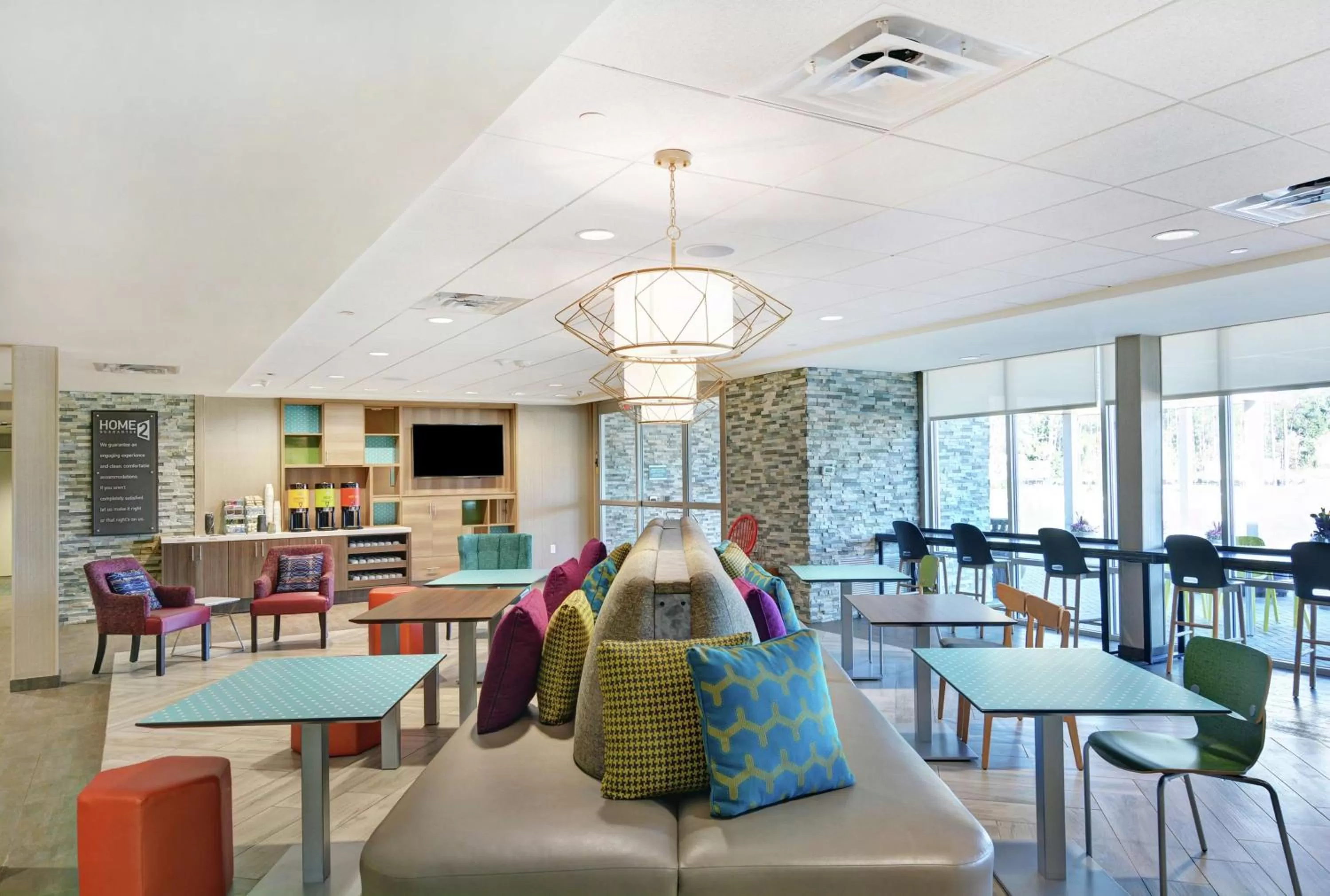 Lobby or reception in Home2 Suites By Hilton Richmond Hill Savannah I-95