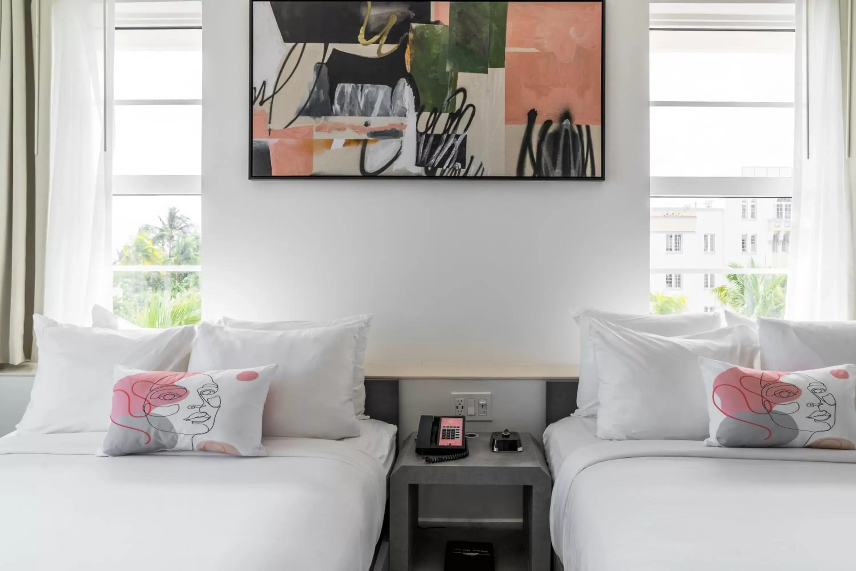 Double Room with Sea View in Clevelander Hotel Double Room with Sea View in Clevelander Hotel