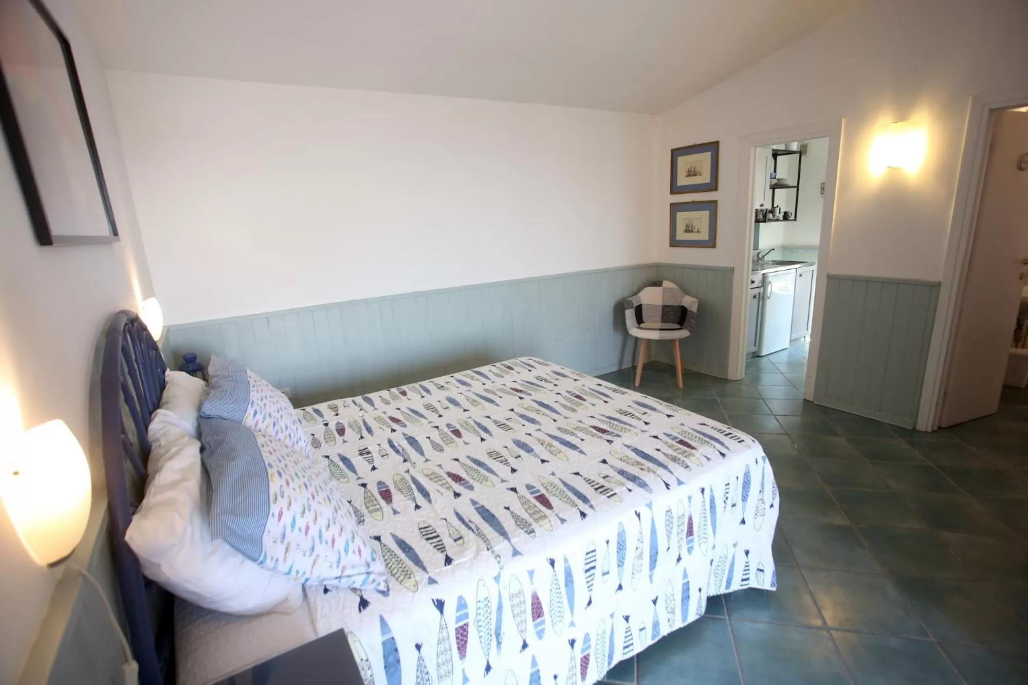 Bedroom, Bed in Ca' La Stella Sea-view Apartments