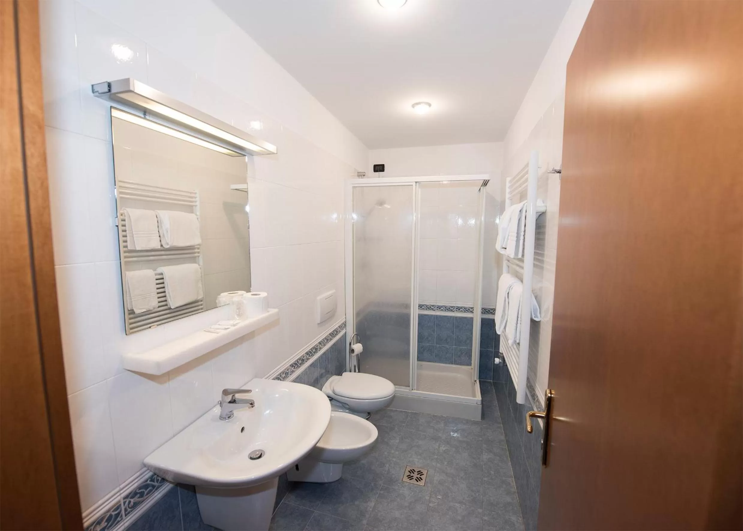 Bathroom in Hotel Guerrato