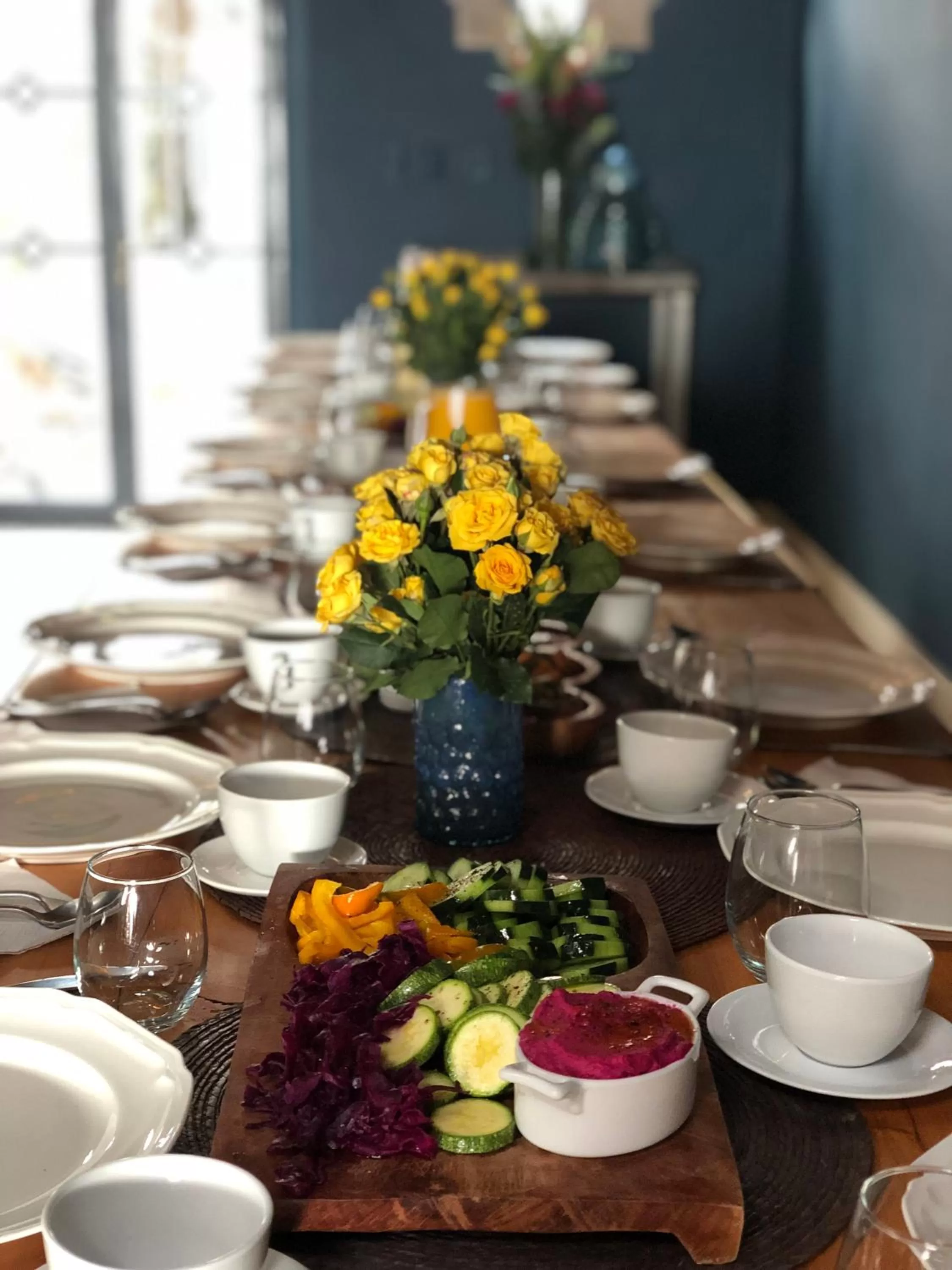 Dining area in Casa Delphine