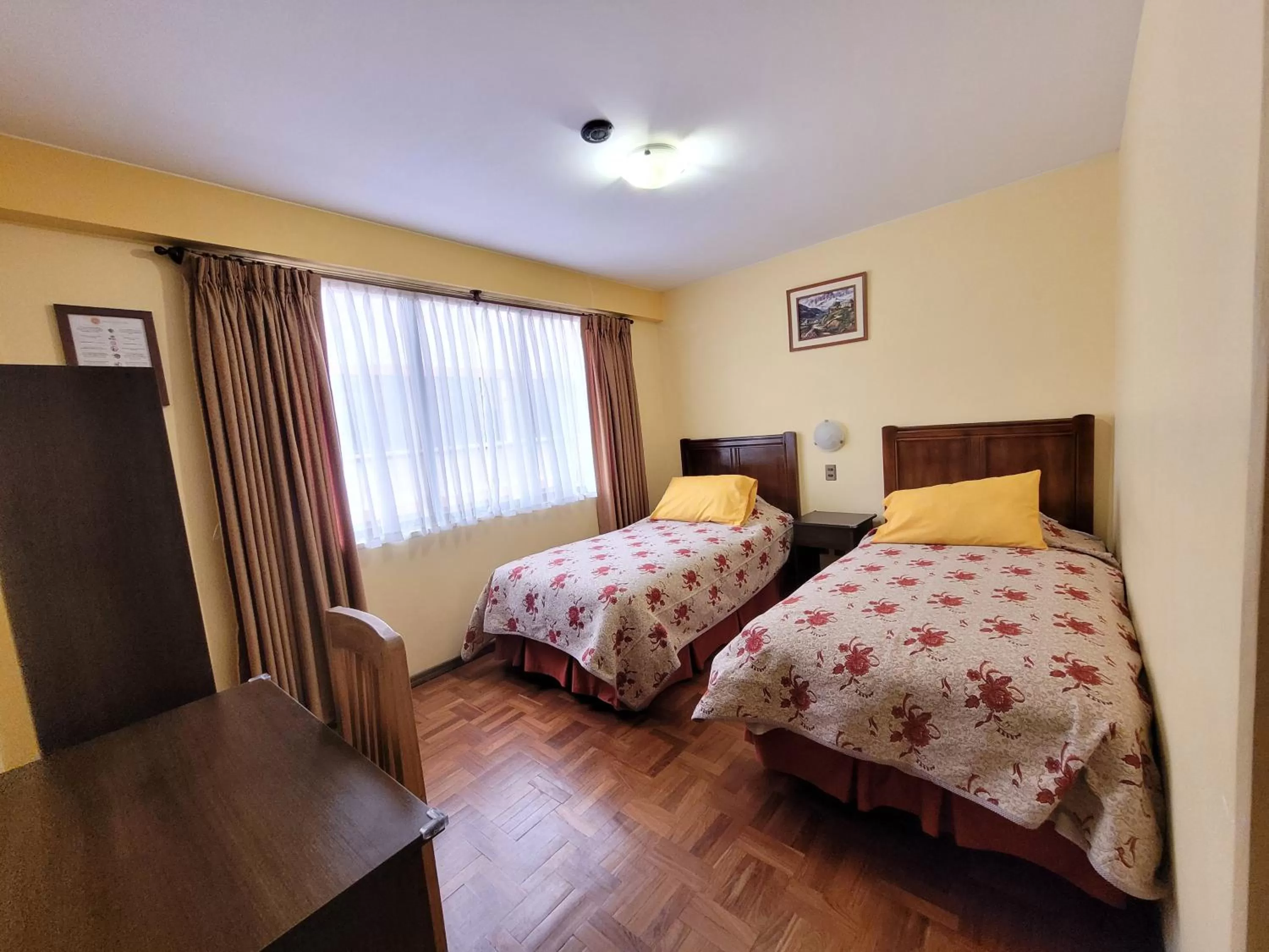 Bed in Hotel Nuevo Sol