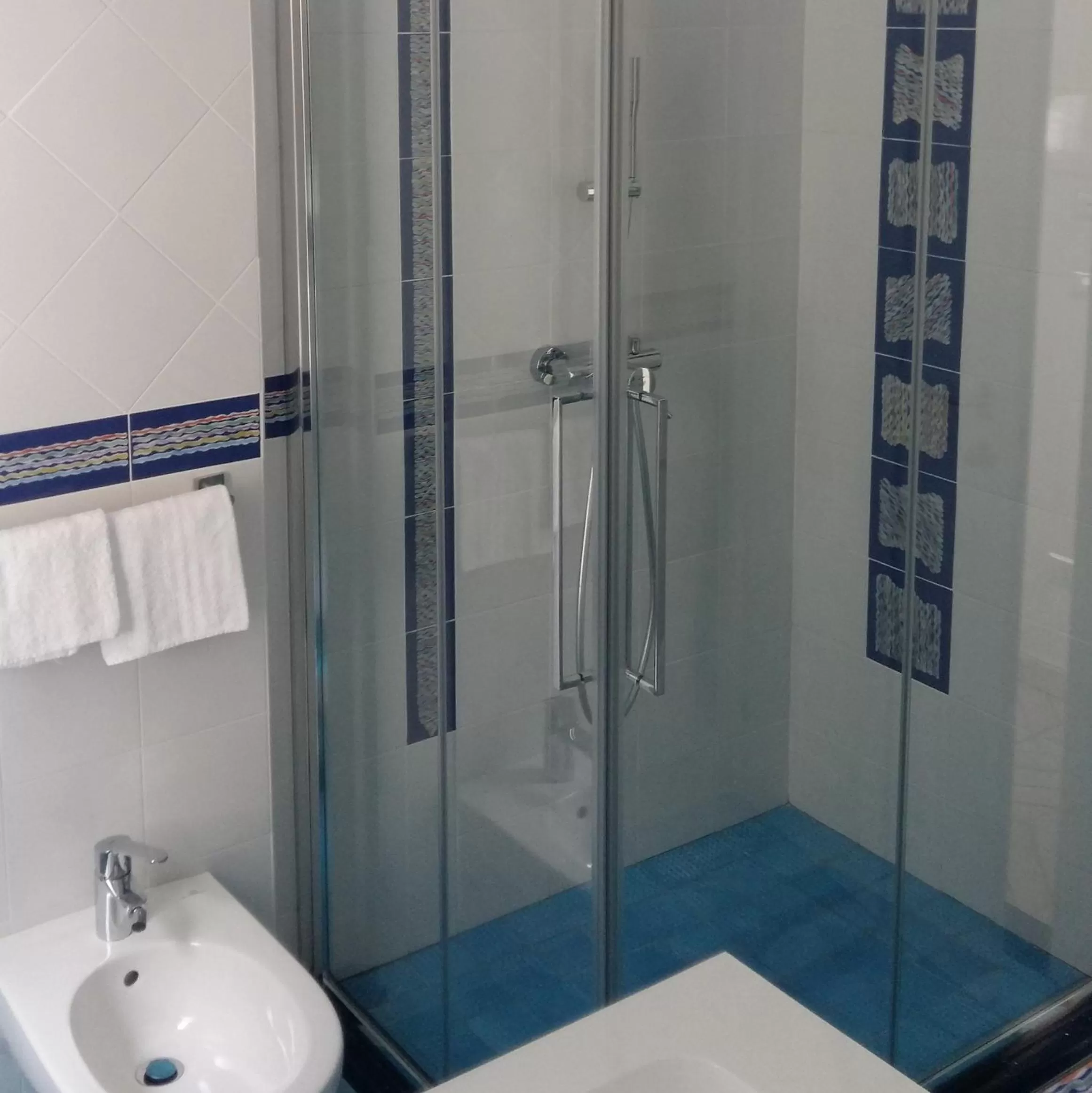 Shower in Hotel Bristol