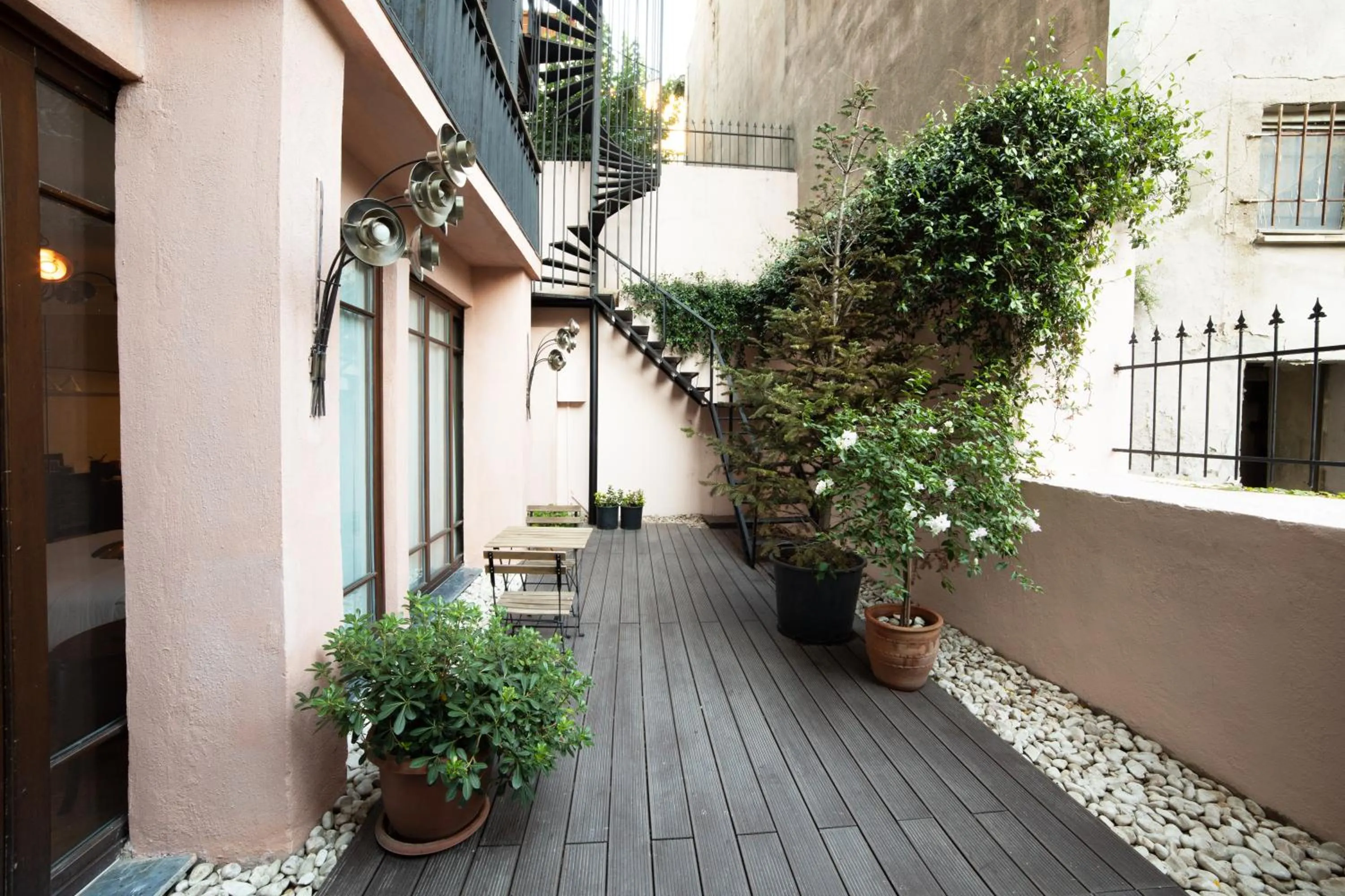 Patio in Georges Hotel Galata