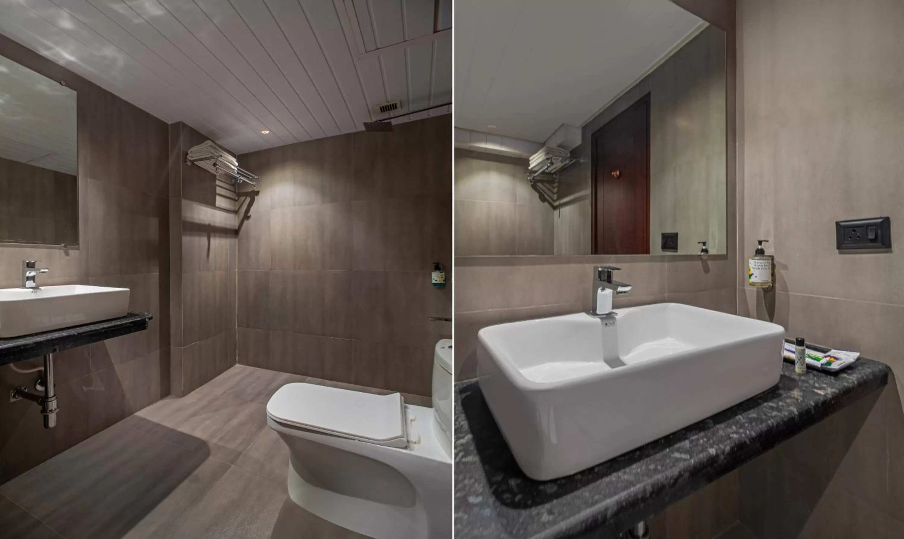 Bathroom in Treebo Regency - Bund Garden, Dhole Patil Road